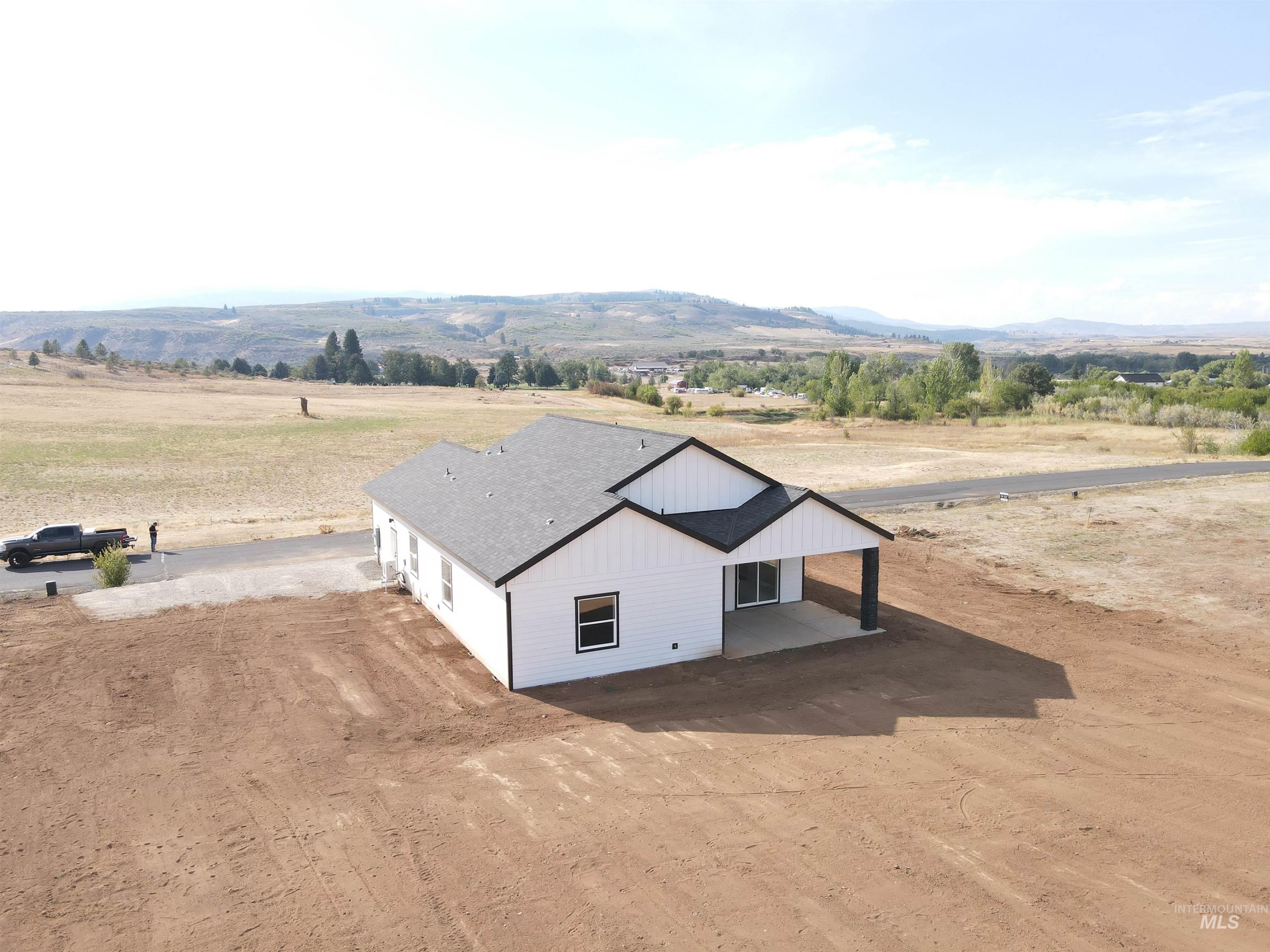 View of rural area with mountains