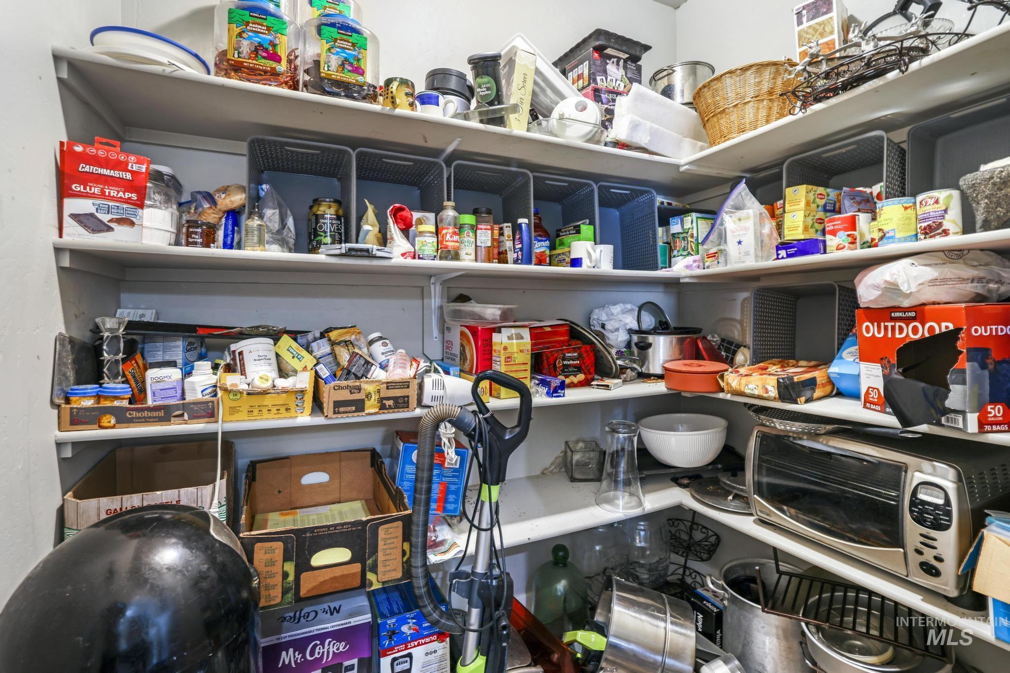 View of storage area