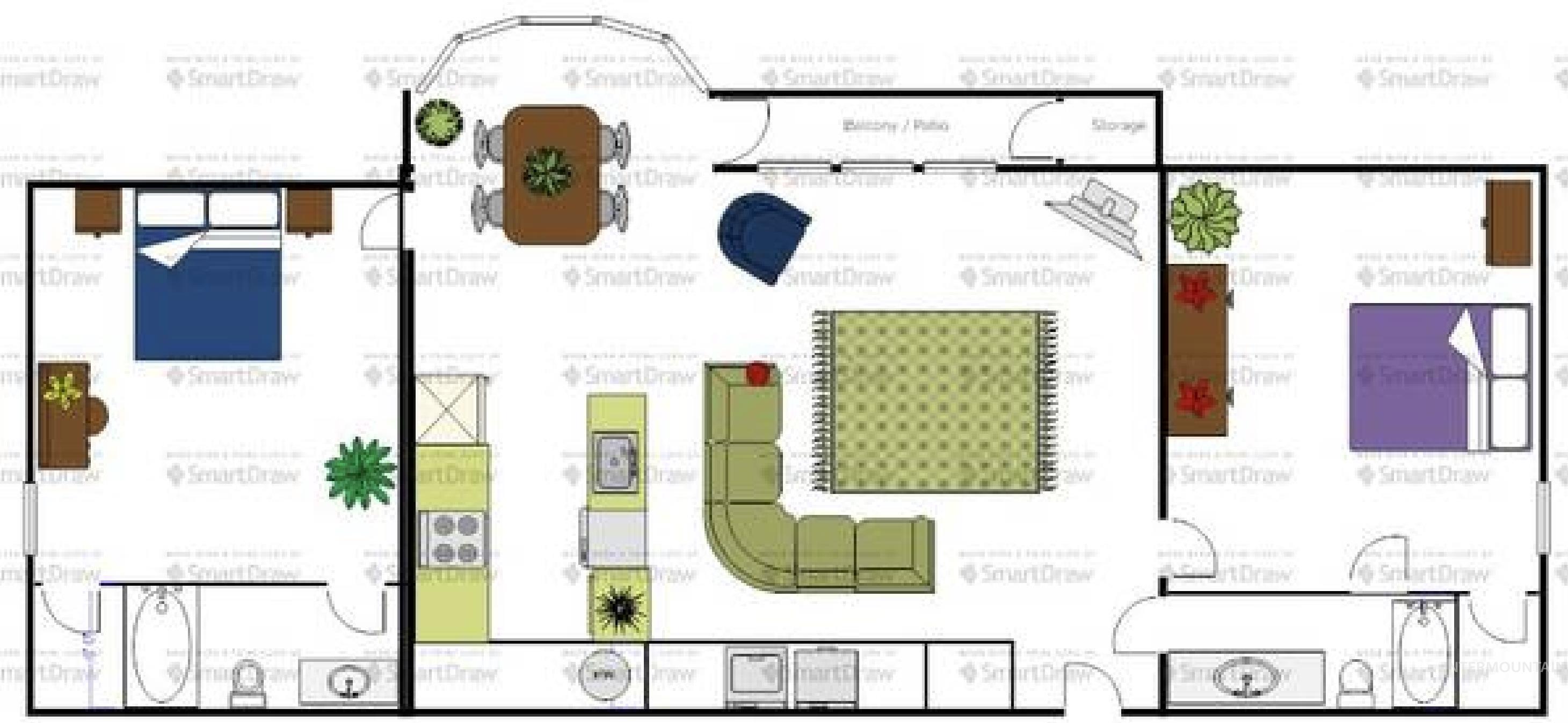 View of home floor plan