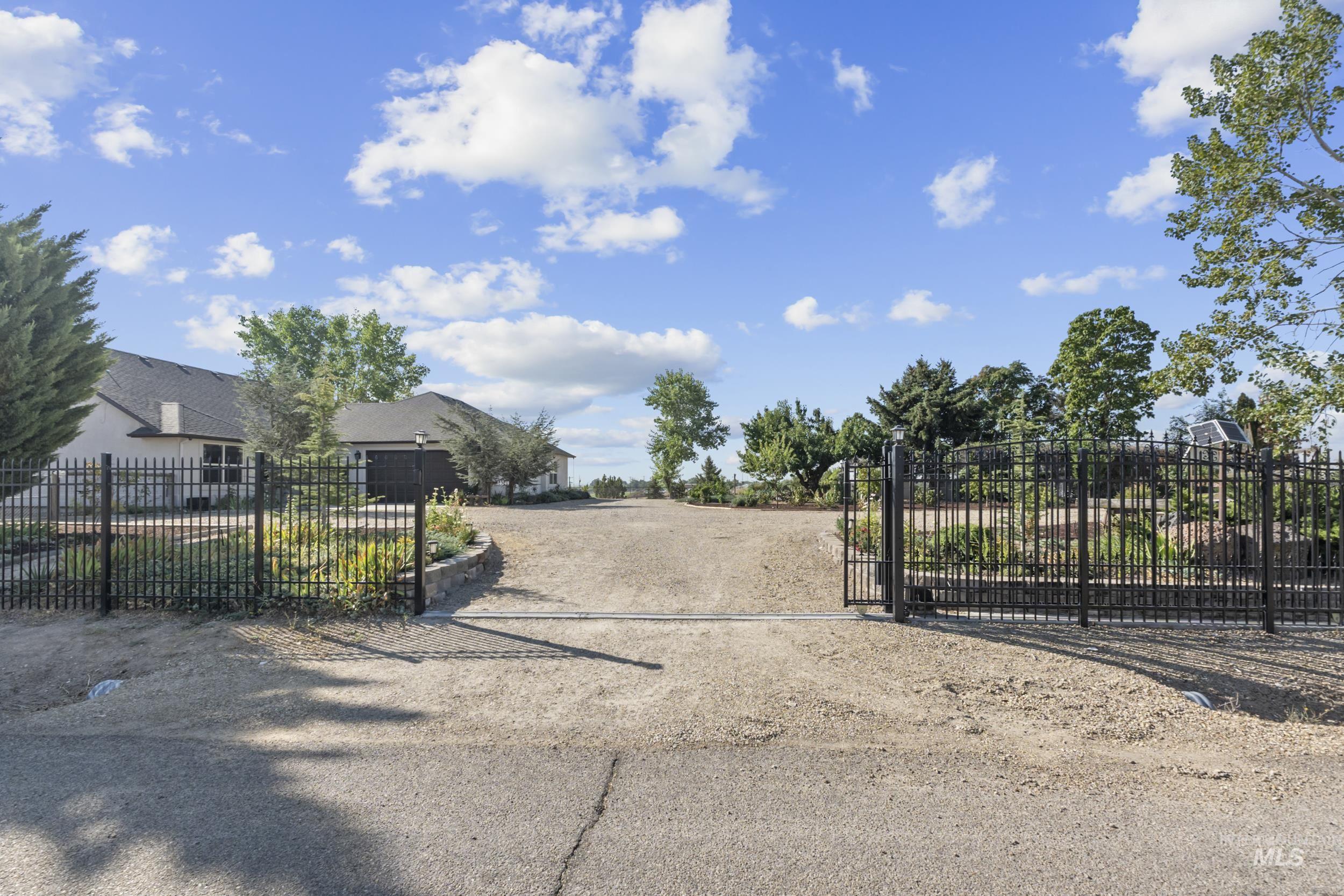 View of gate