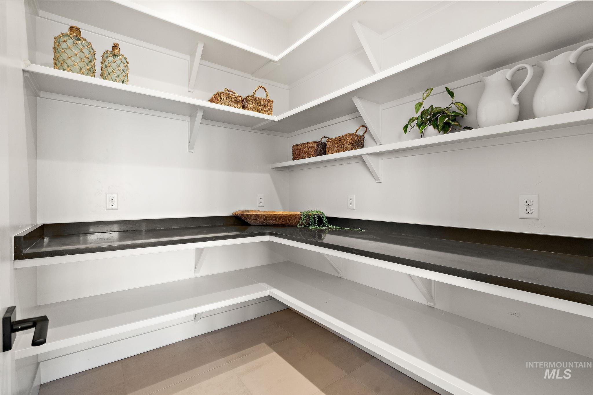 View of storage area