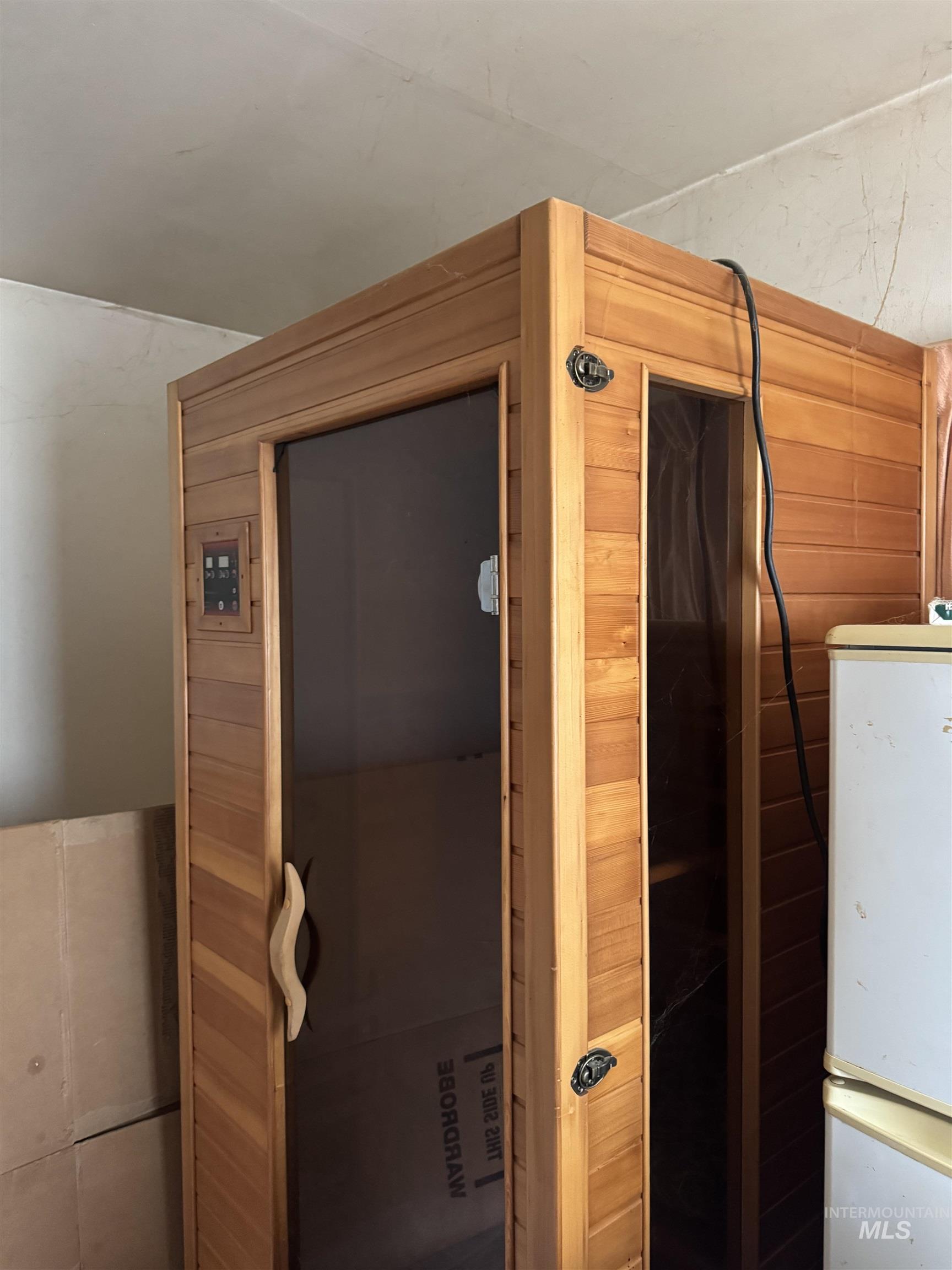 View of relaxing sauna