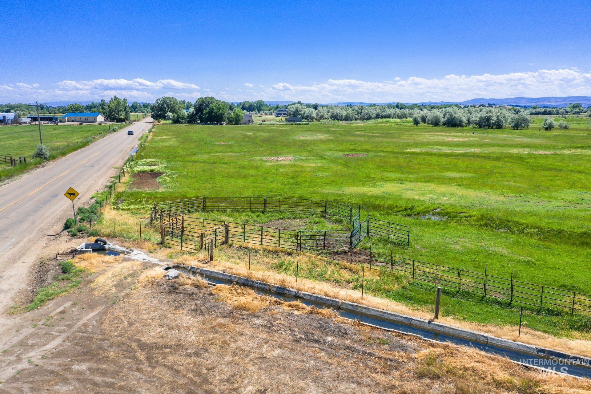 Corner view of land - corner of Wamstad and Hexon Road