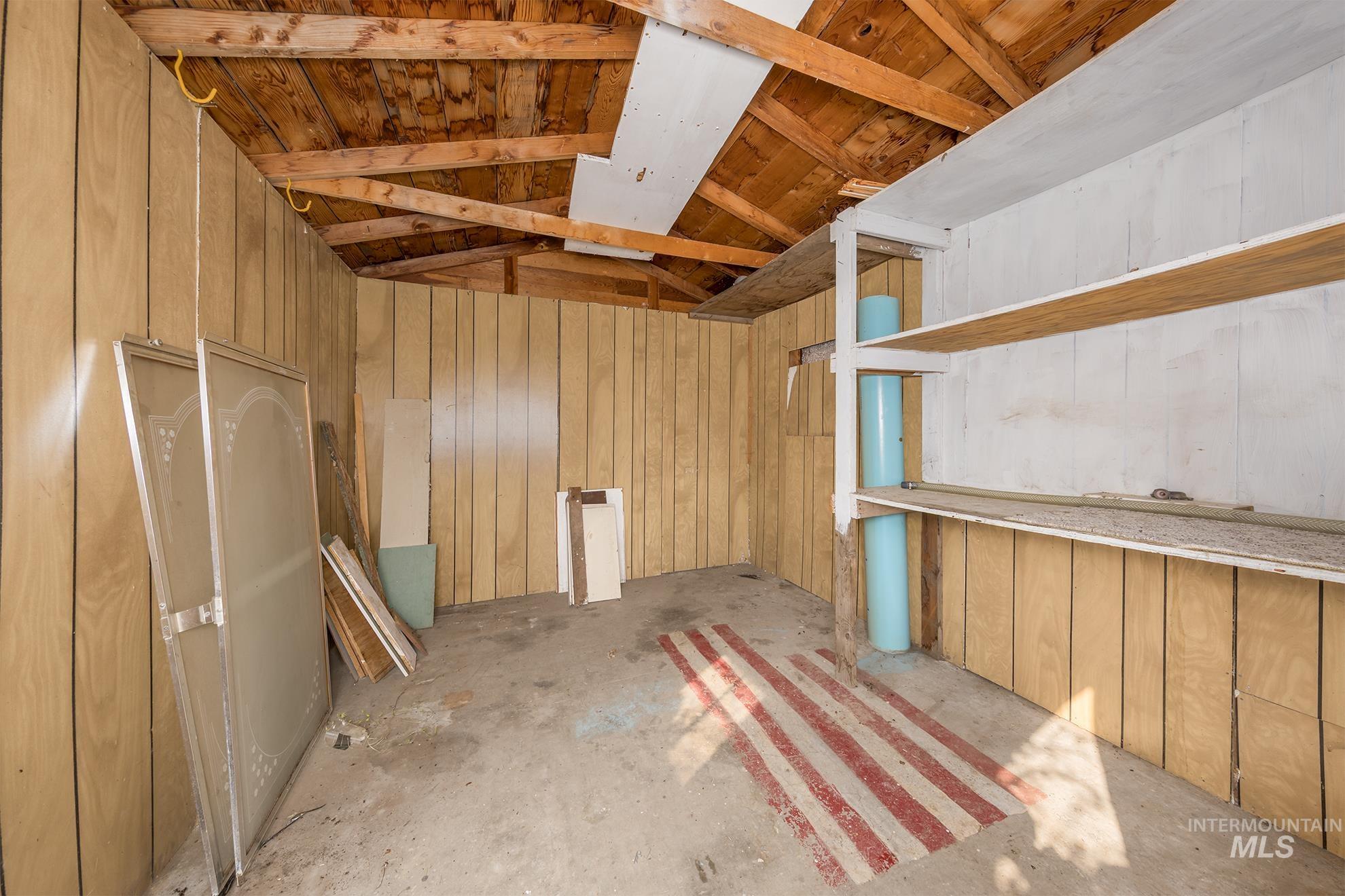View of storage room