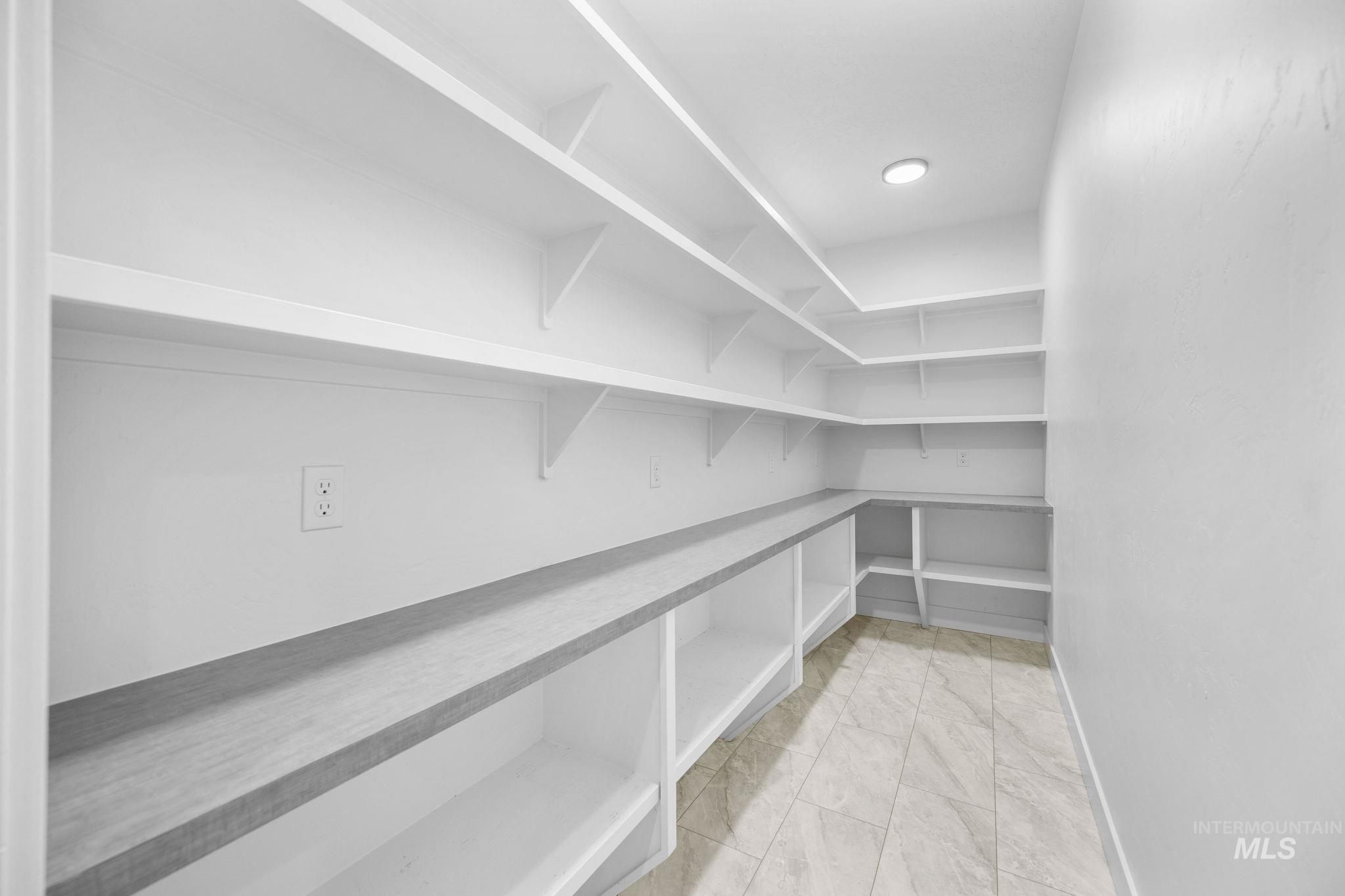 View of storage area