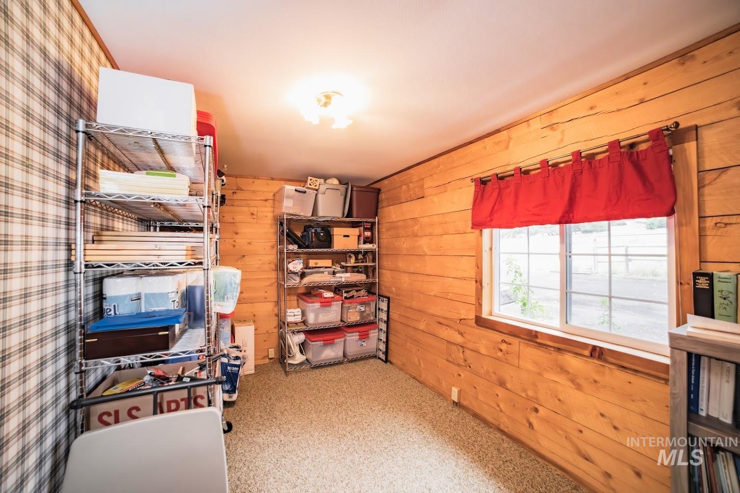 View of storage room