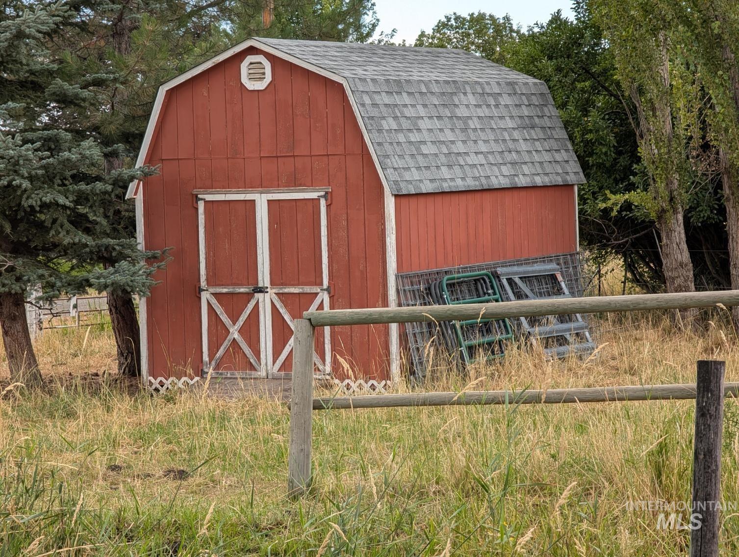 View of shed