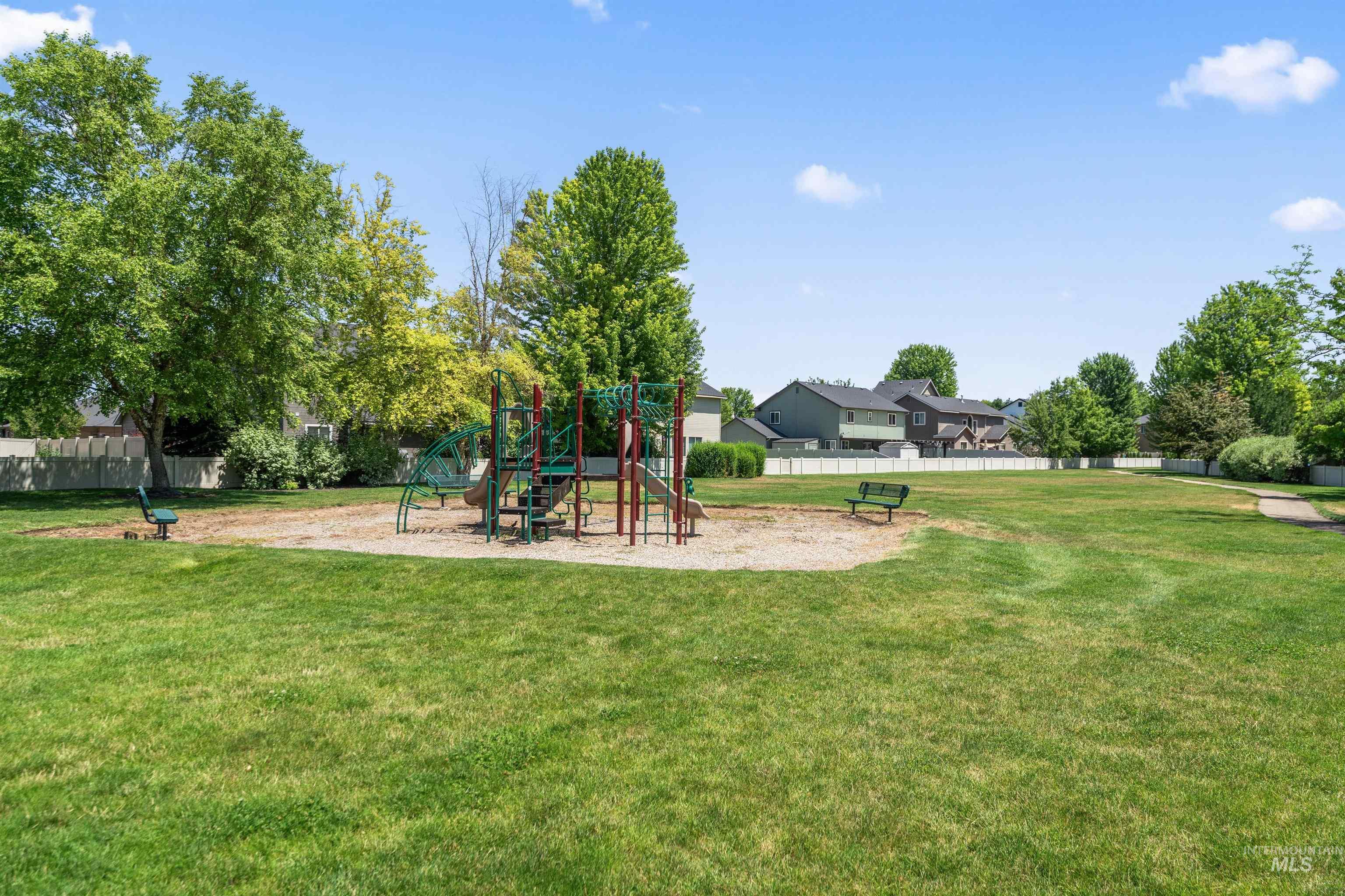 View of community playground