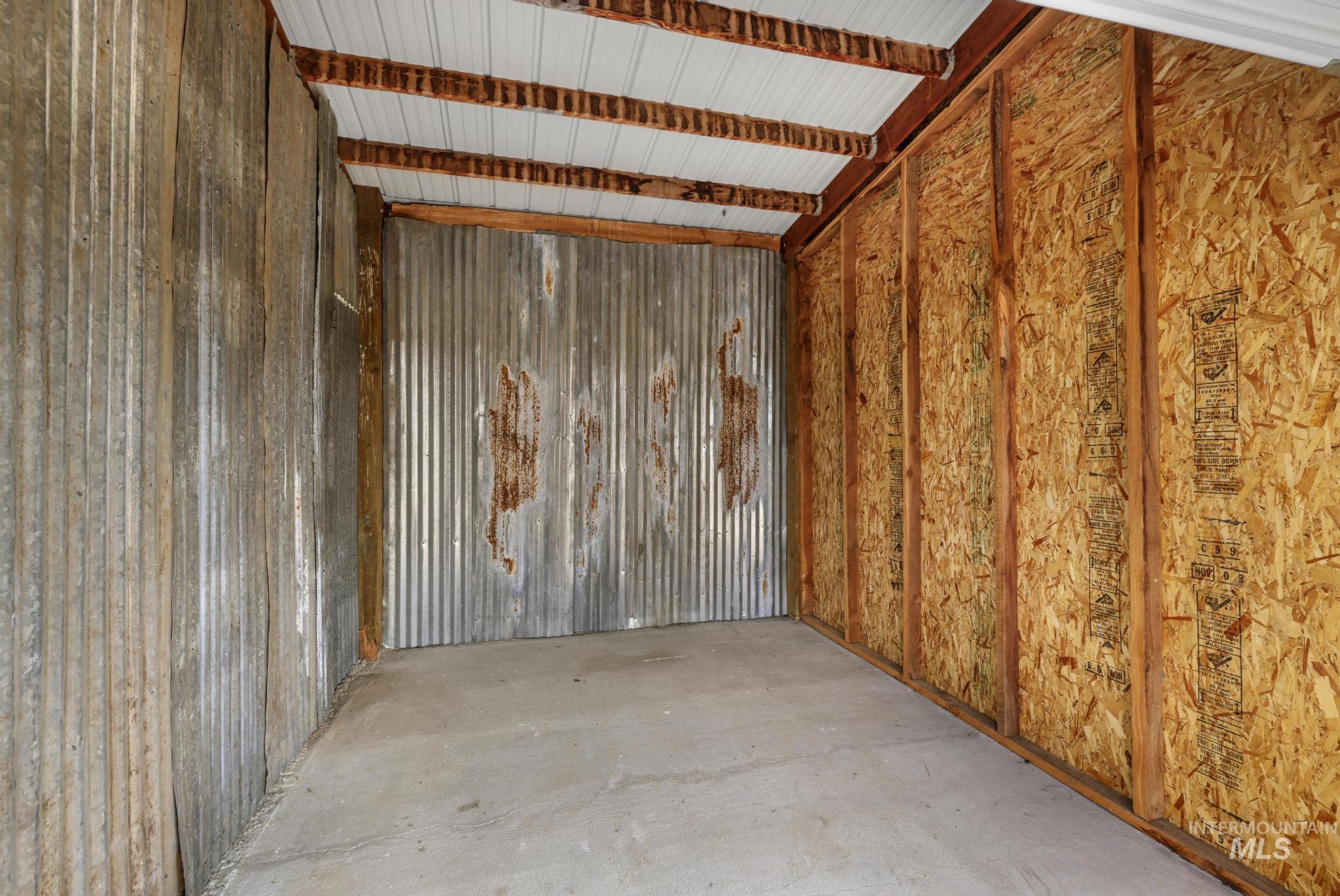 View of storage room