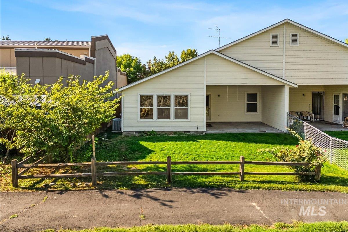 Back of house featuring a patio area
