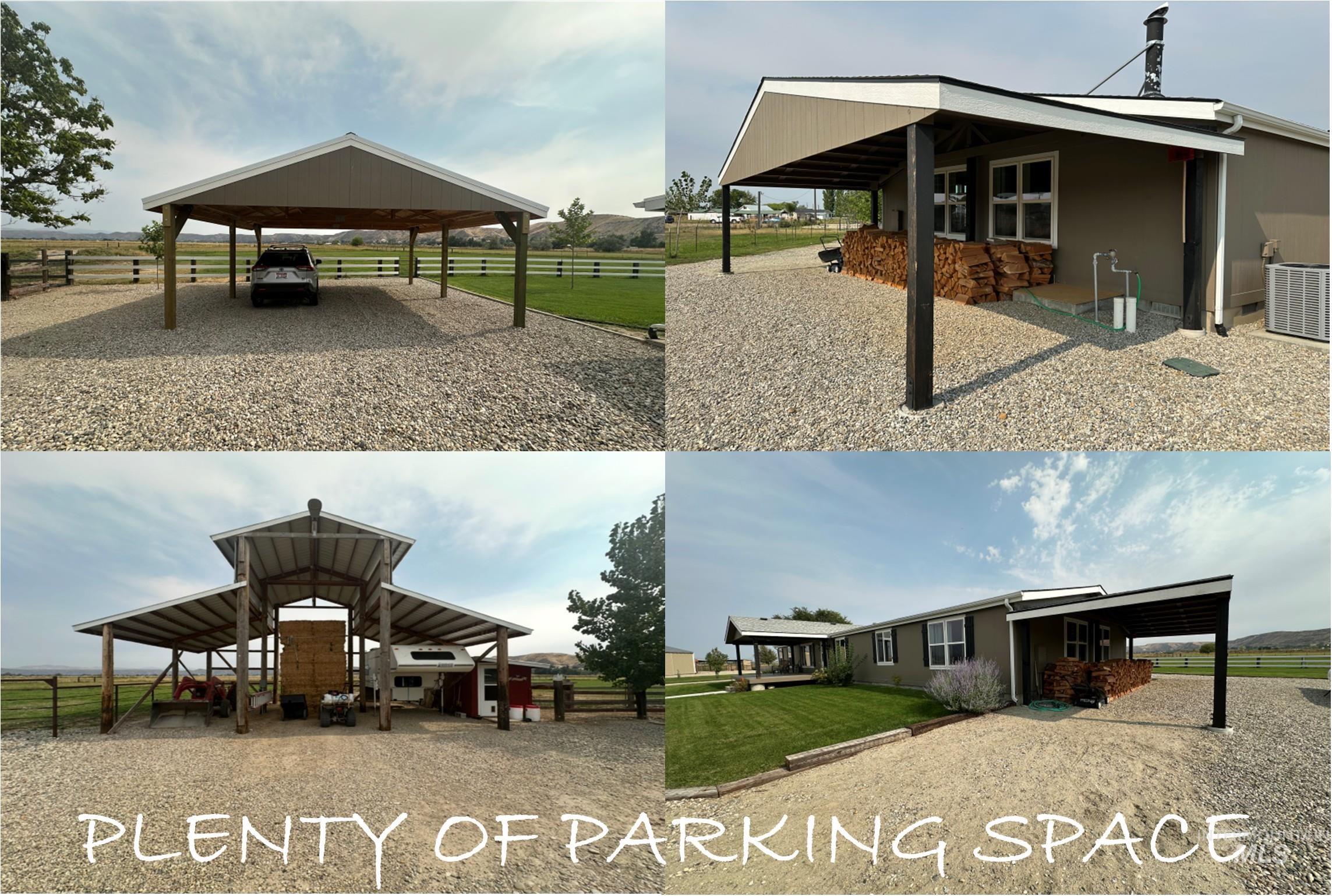 Lots of Covered Parking