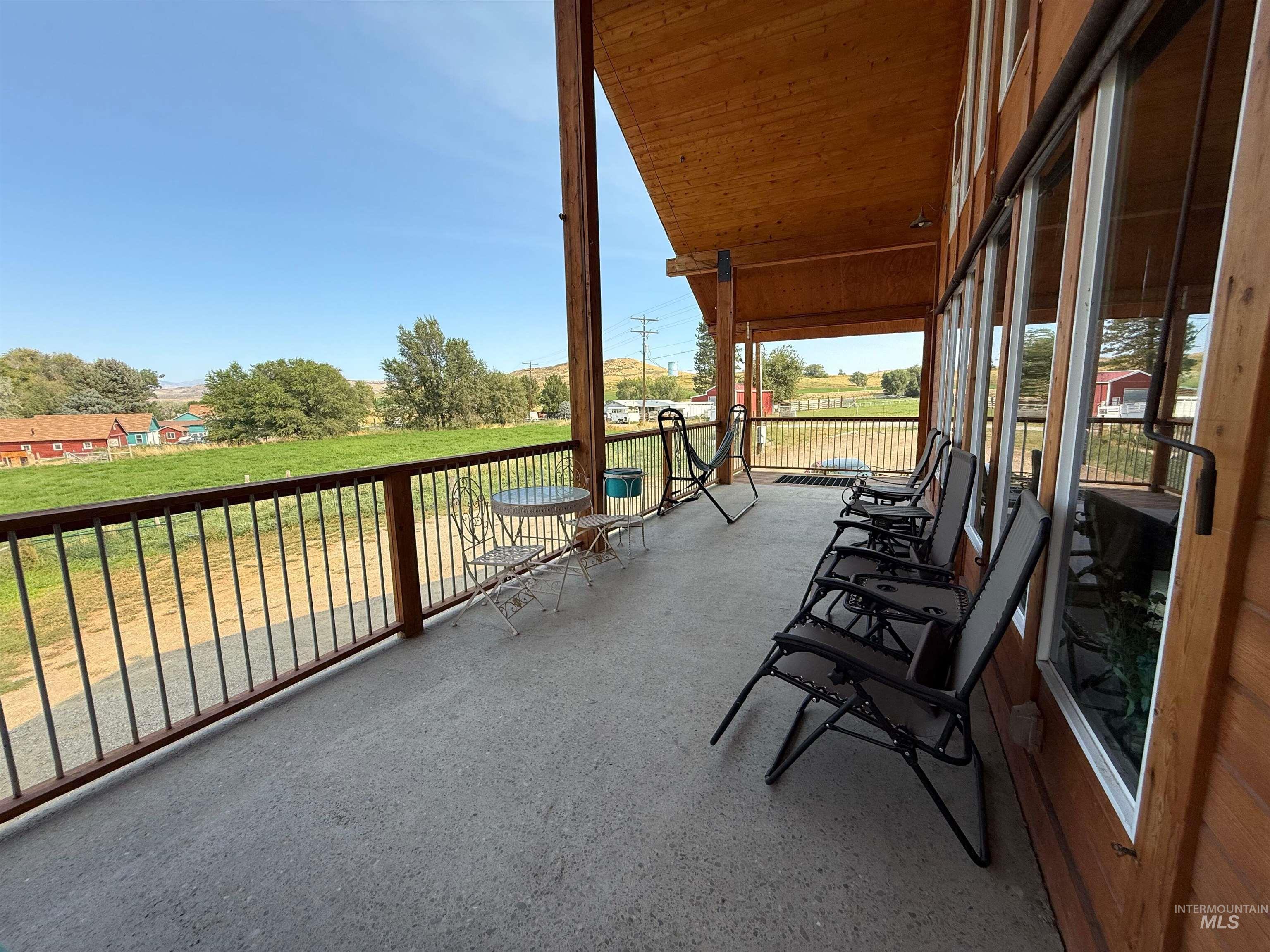 View of patio