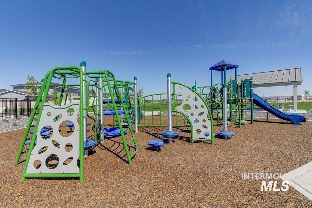 View of community jungle gym