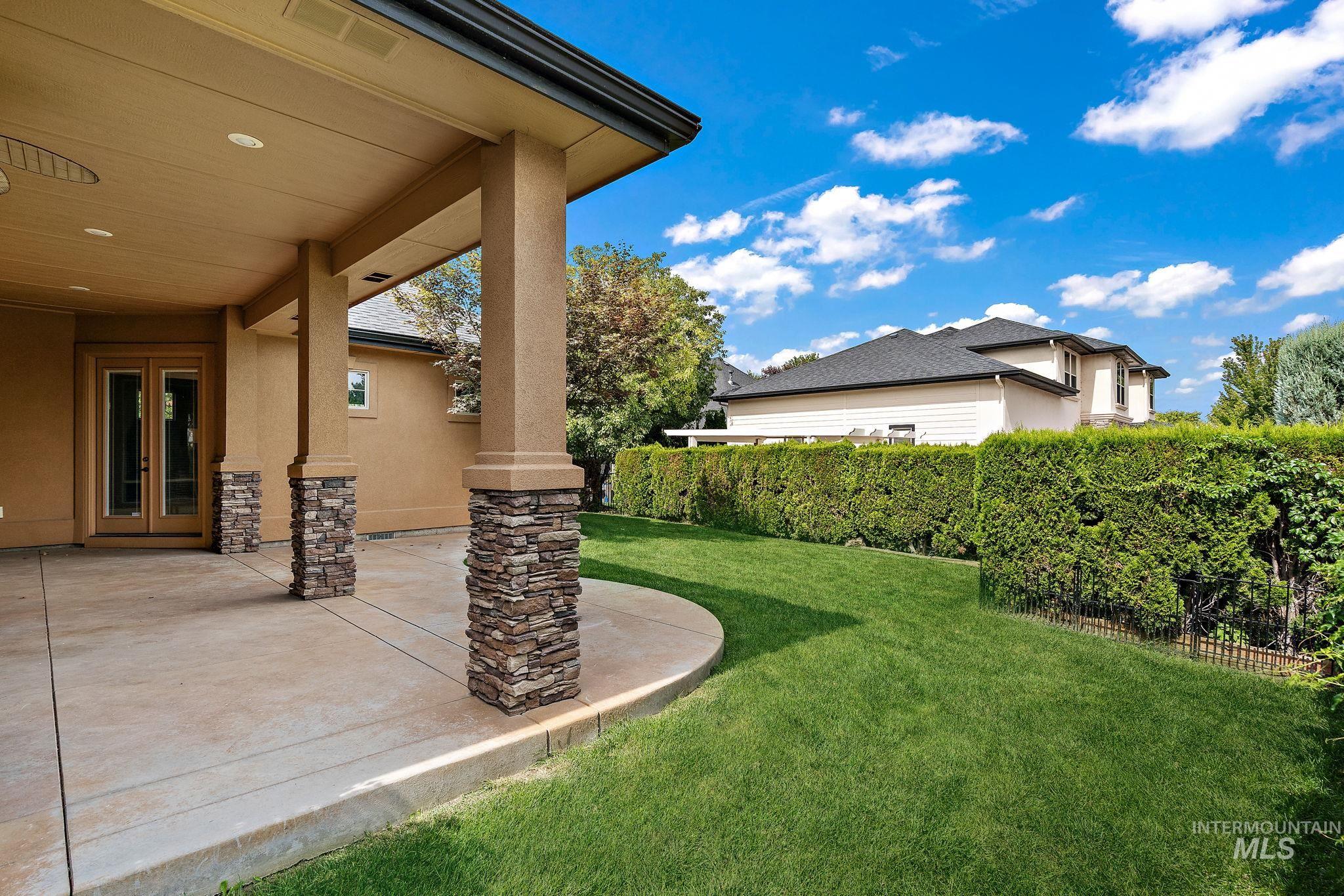 View of yard featuring a patio area