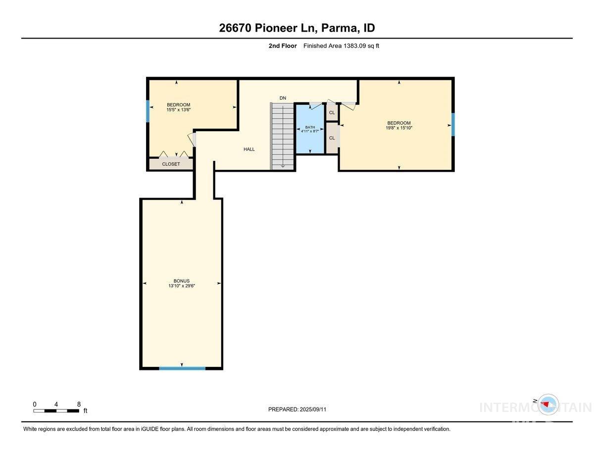 View of room layout