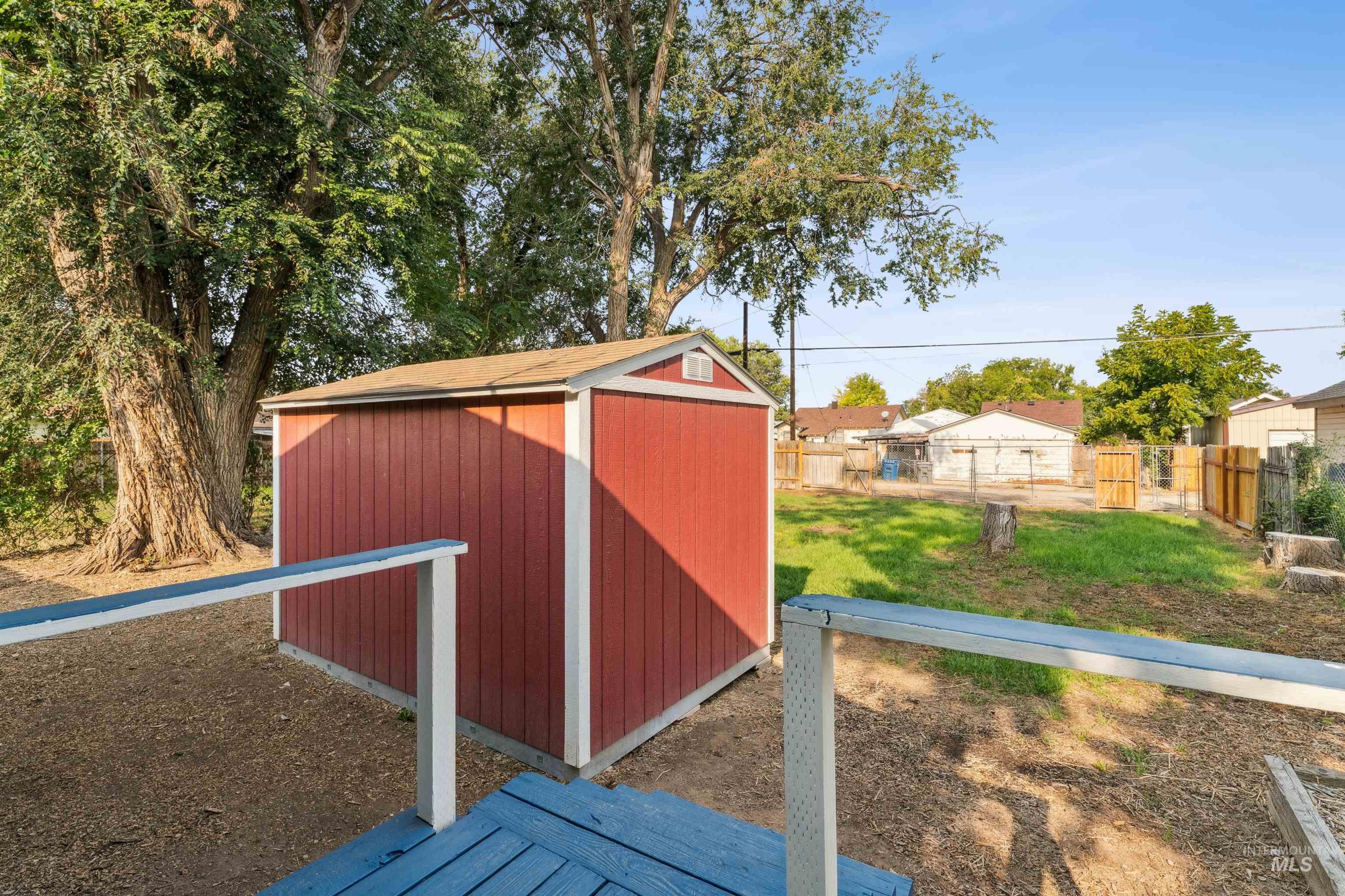 View of shed