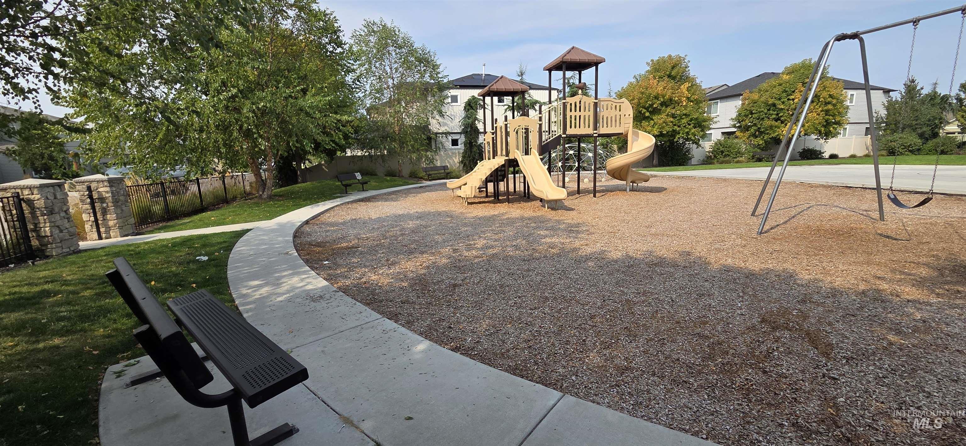 View of communal playground