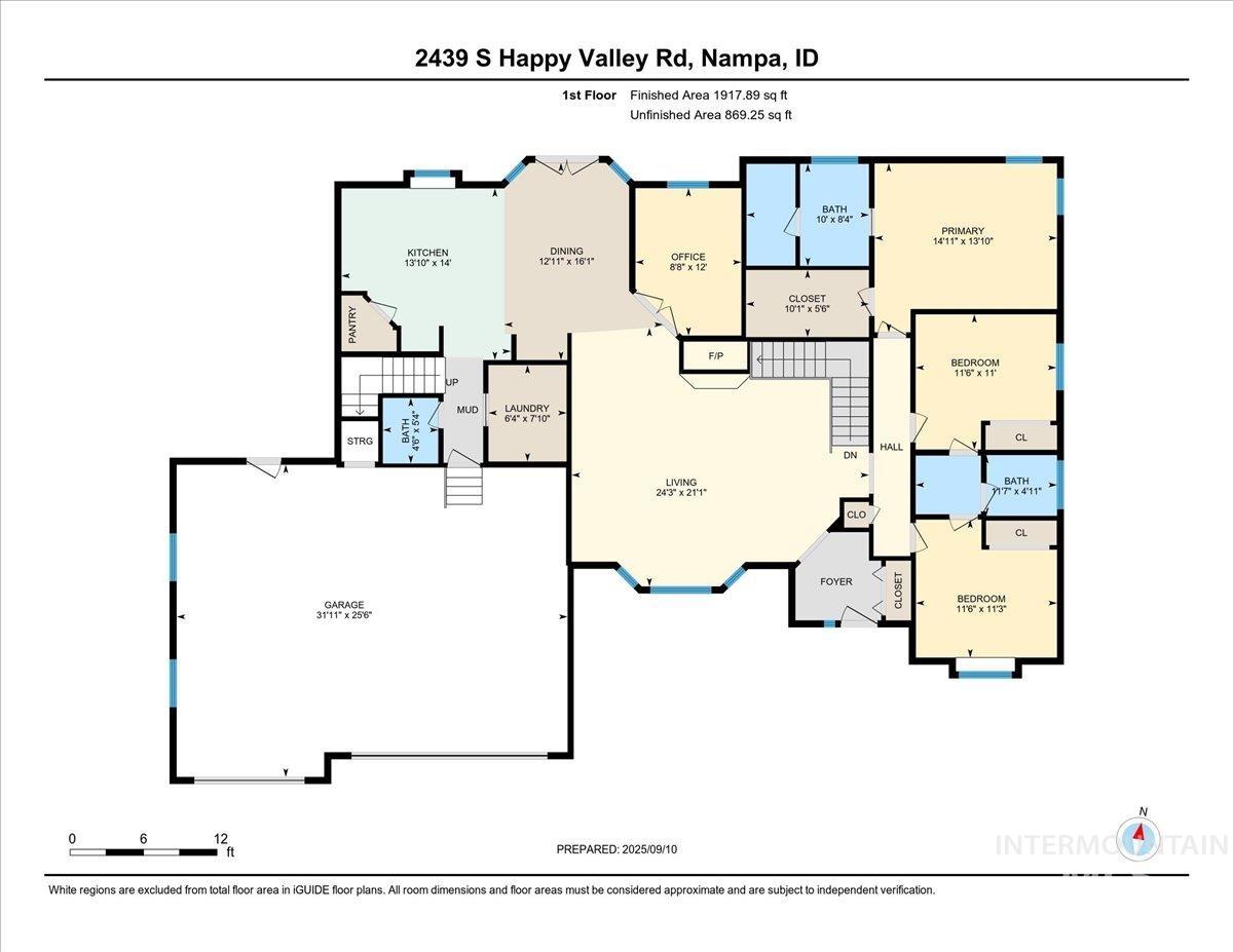 View of room layout