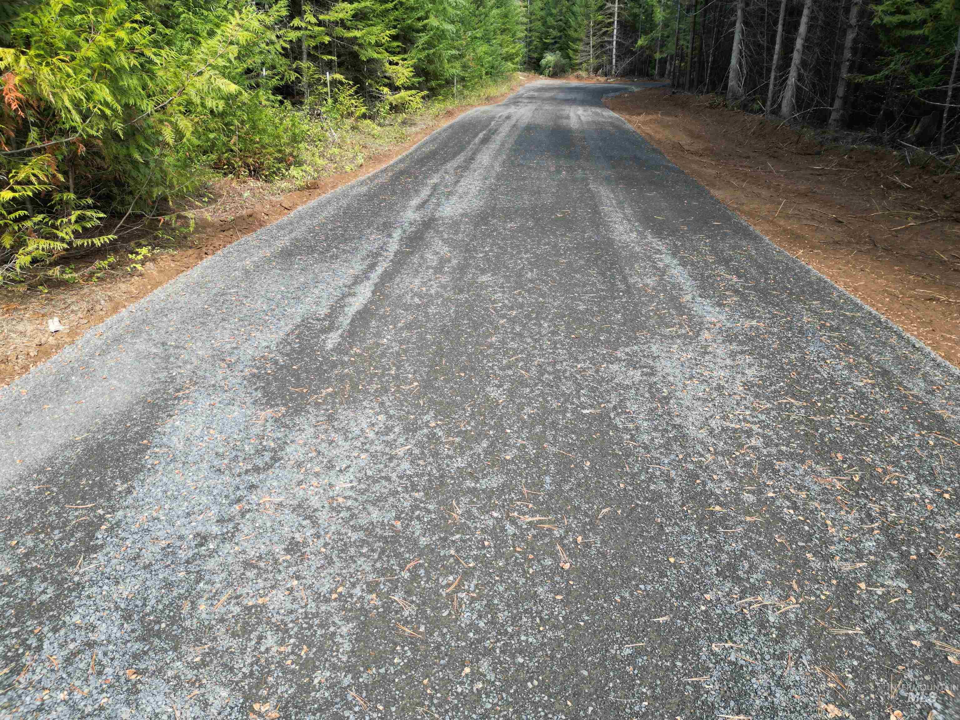 View of asphalt road