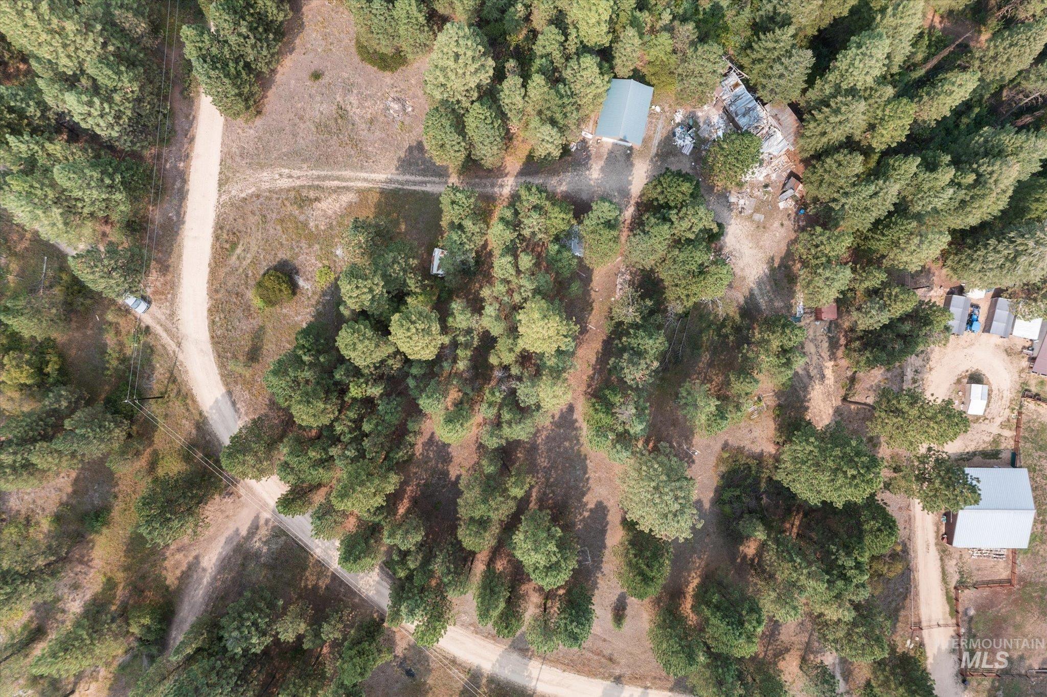 Aerial overview of property's location