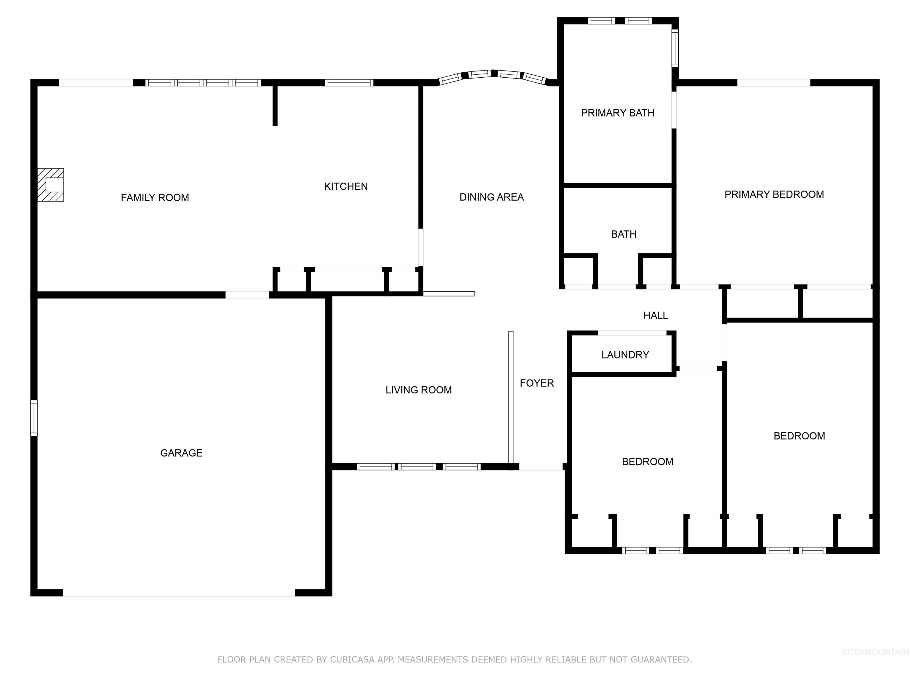 View of home floor plan