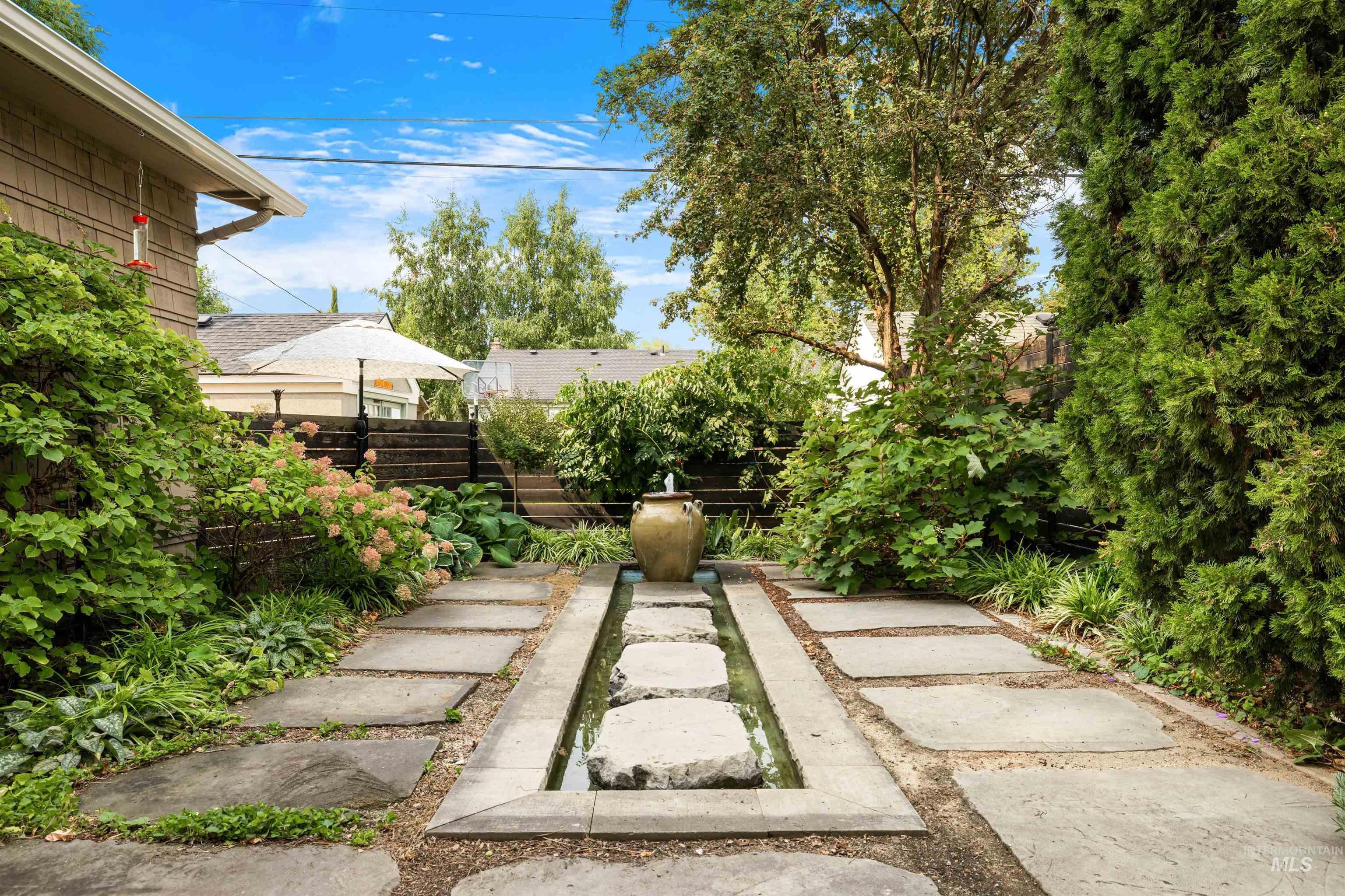 View of yard featuring a patio area