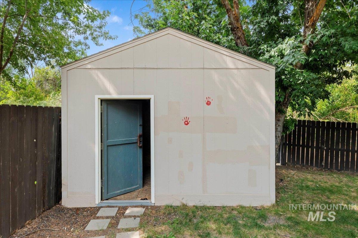 View of shed