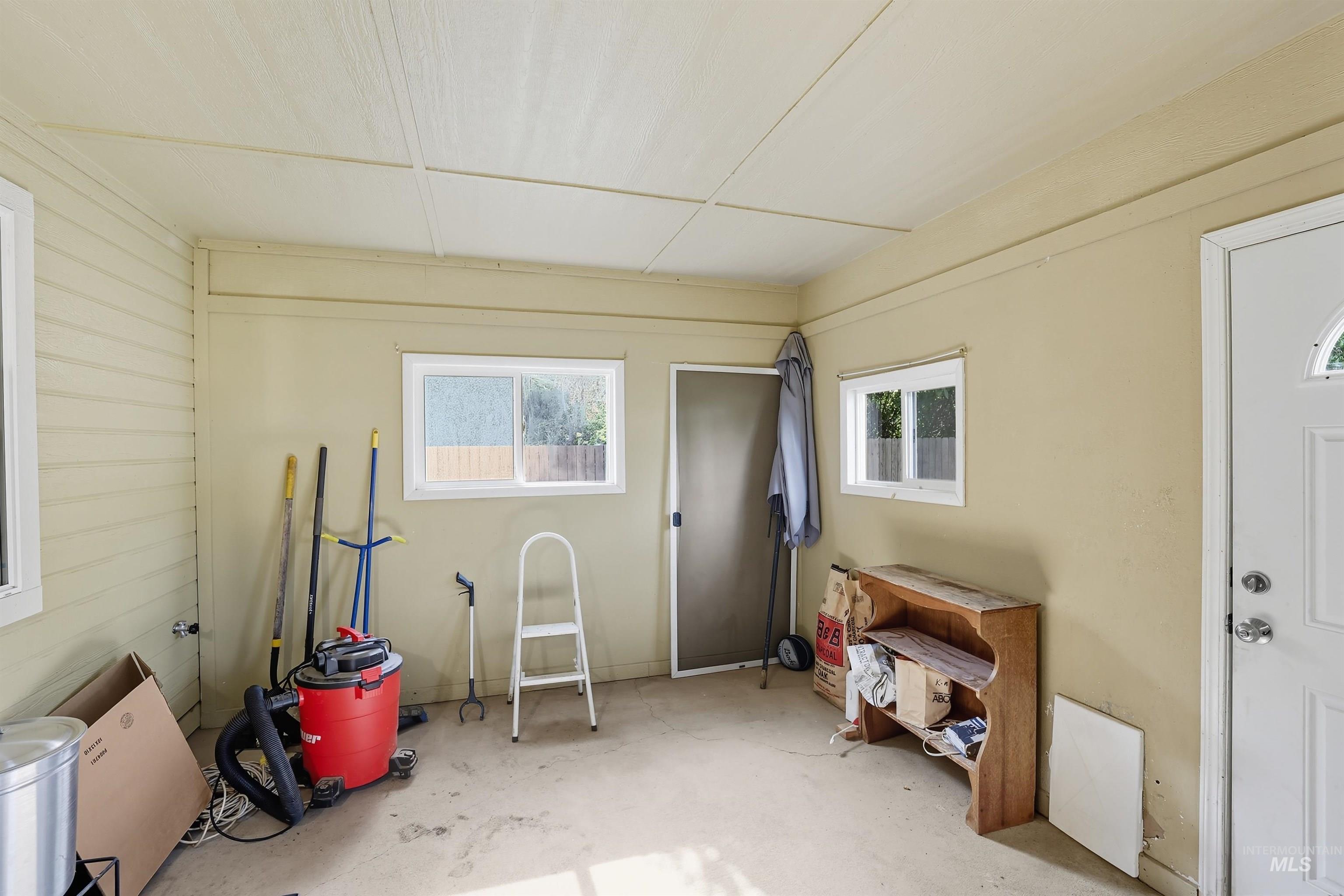 View of misc room