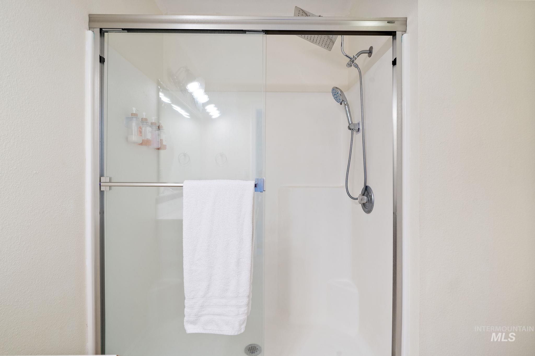 Full bath with a stall shower