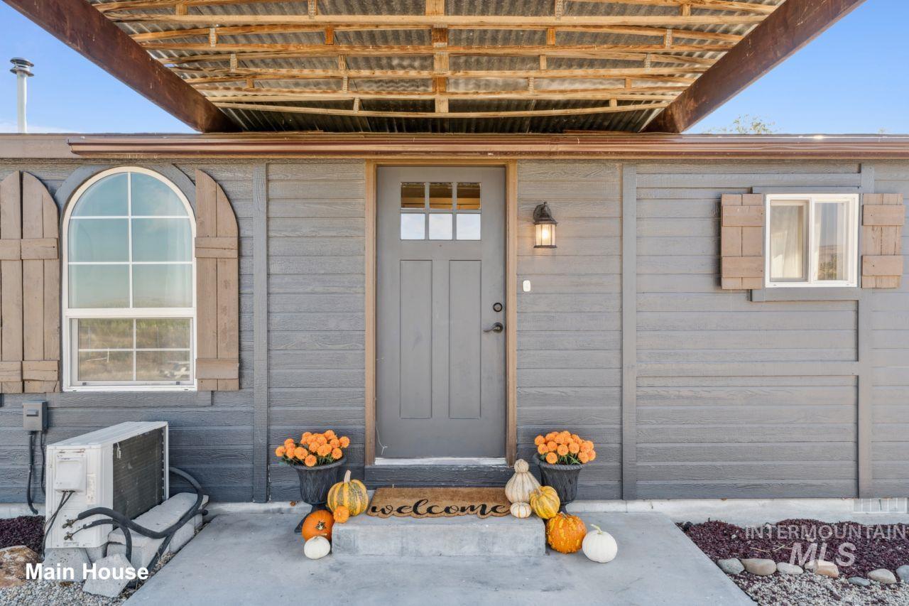 Doorway to property