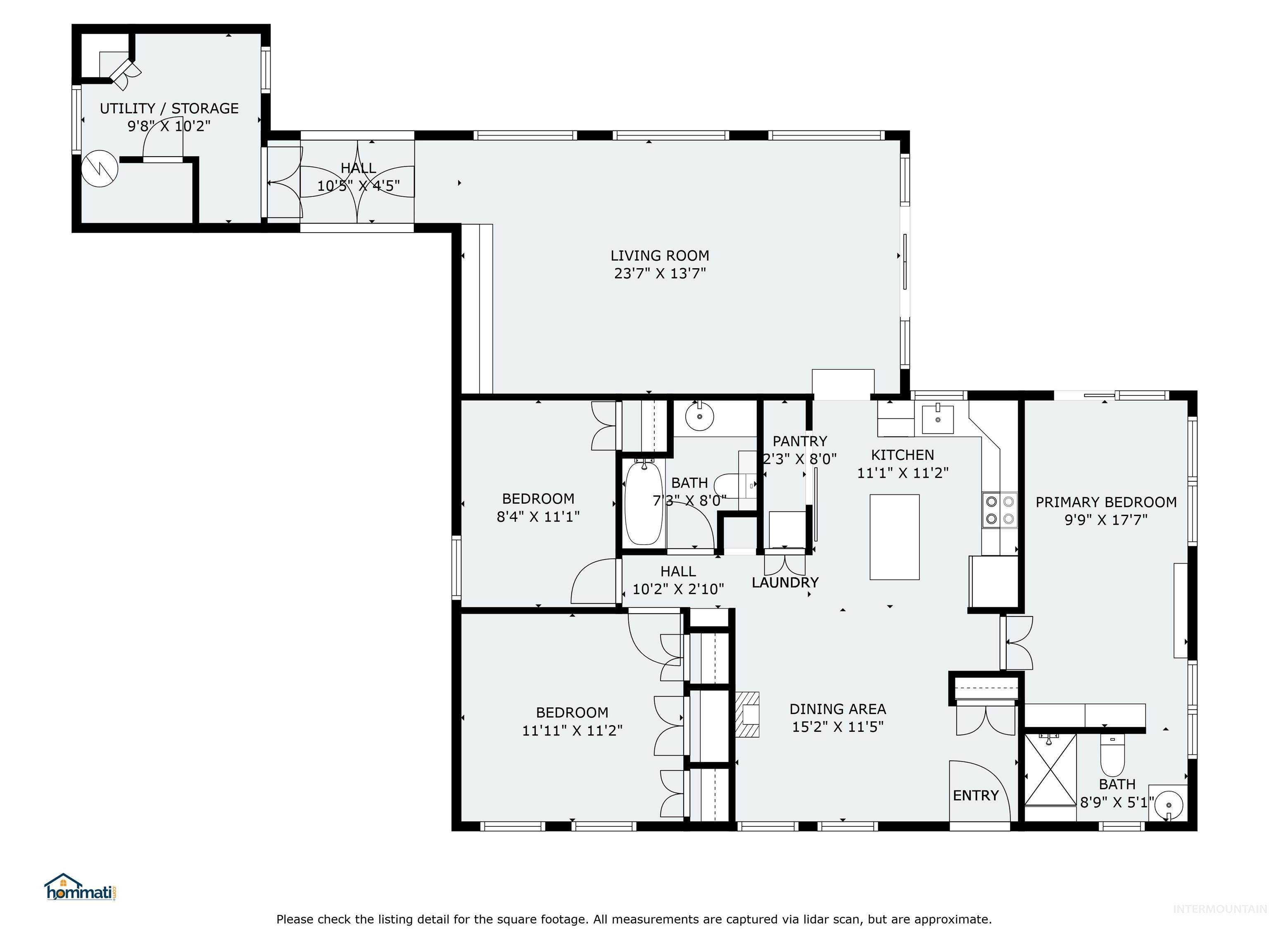 View of room layout