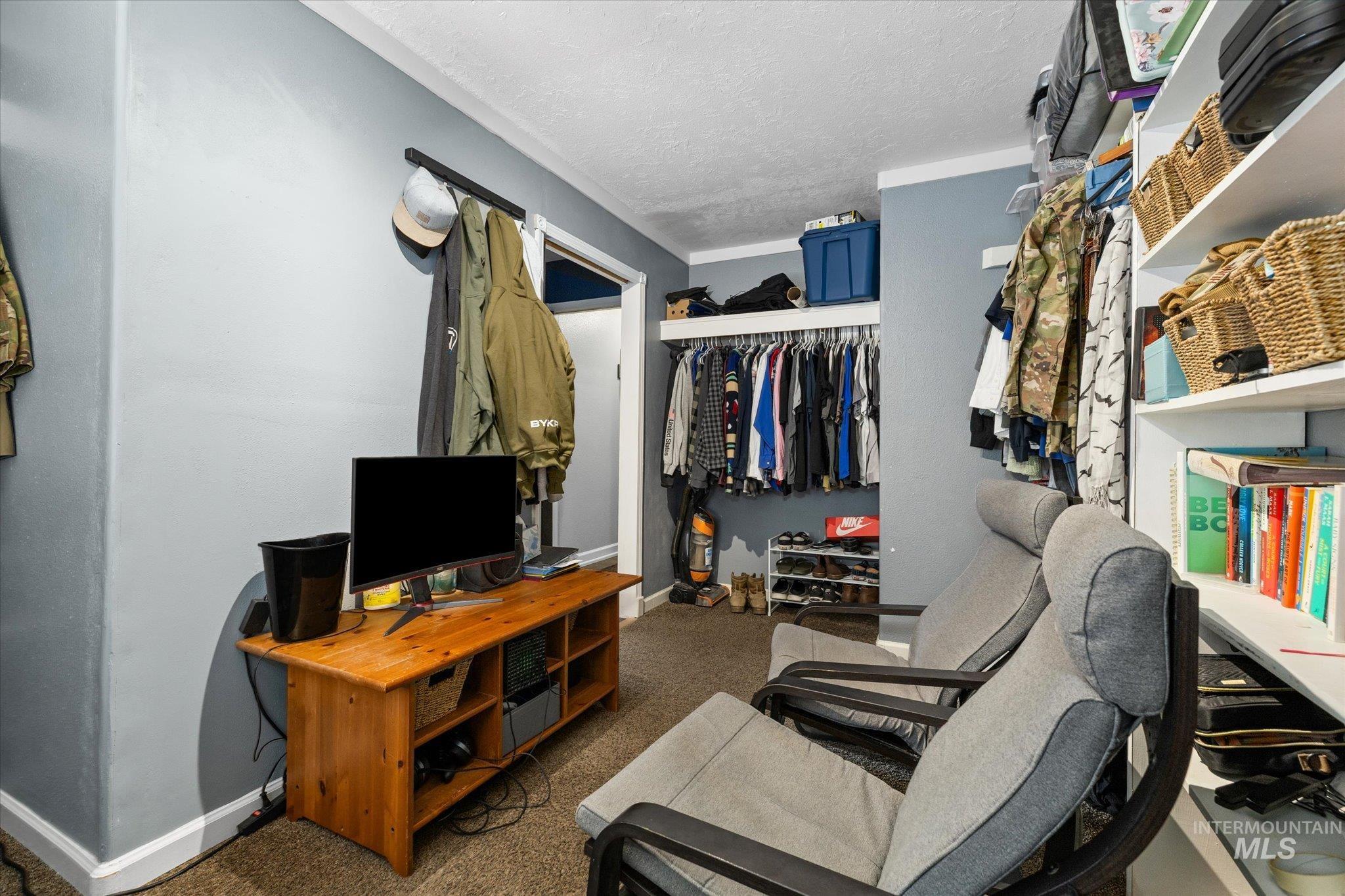 View of spacious closet