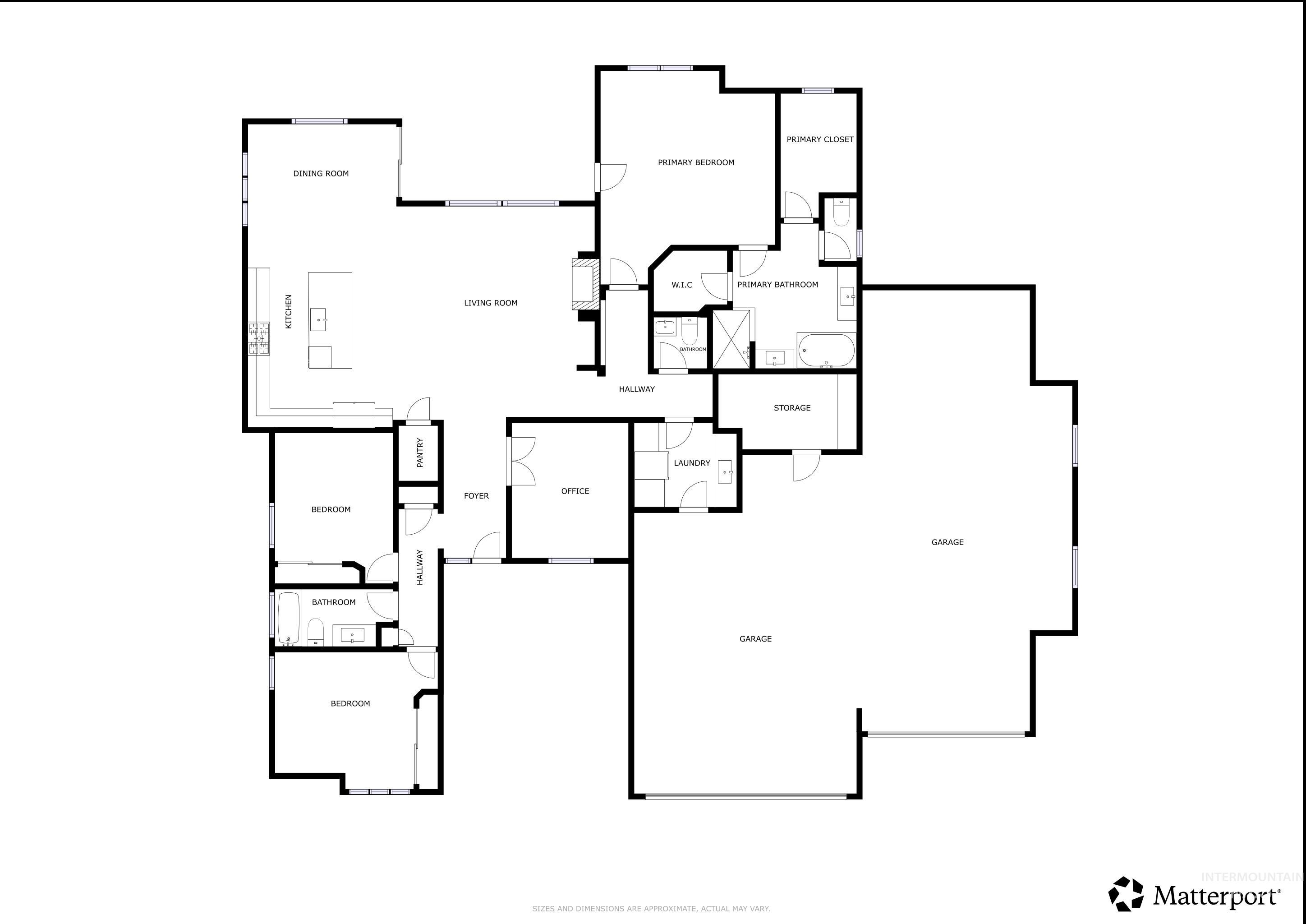 View of floor plan / room layout