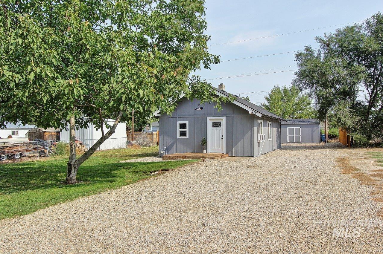 Back of property