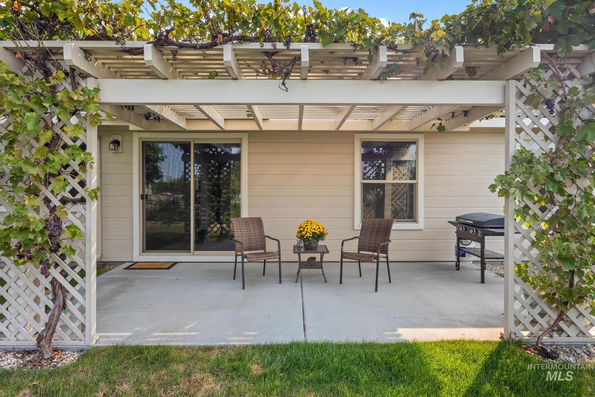 View of patio / terrace with a grill