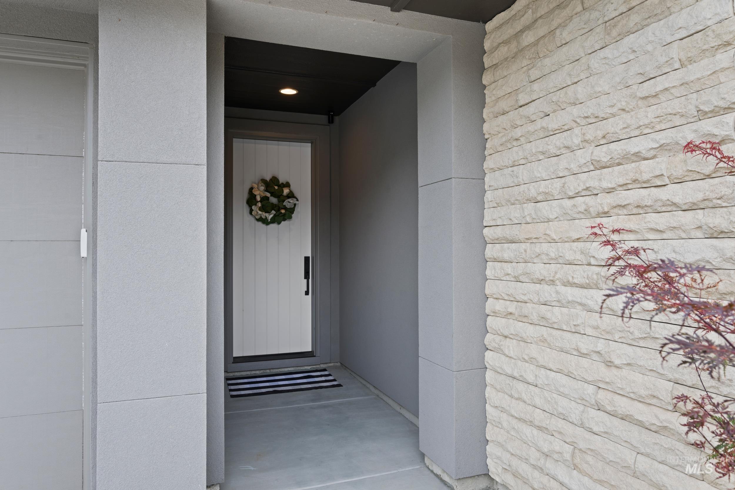 View of exterior entry