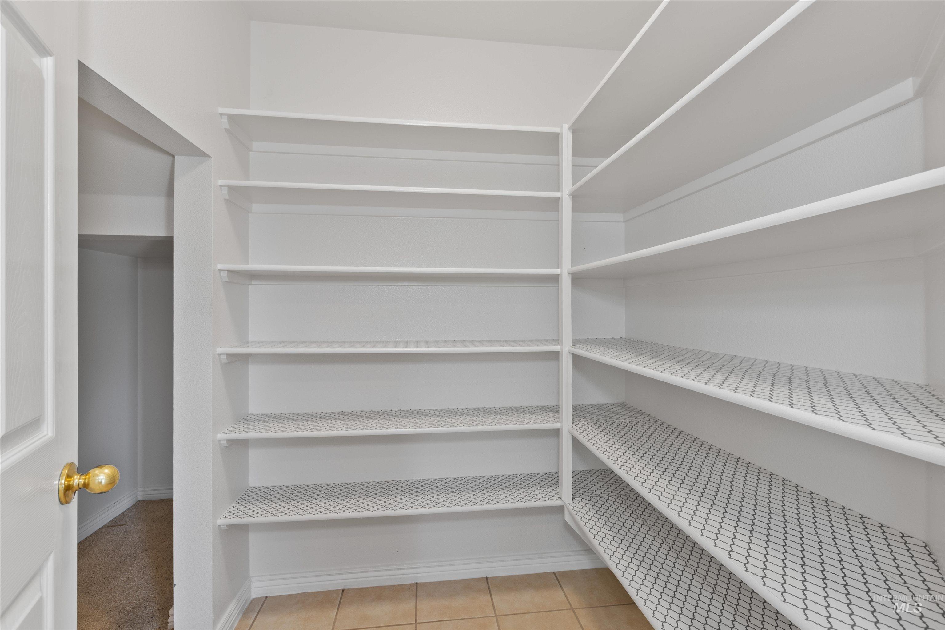 View of storage area