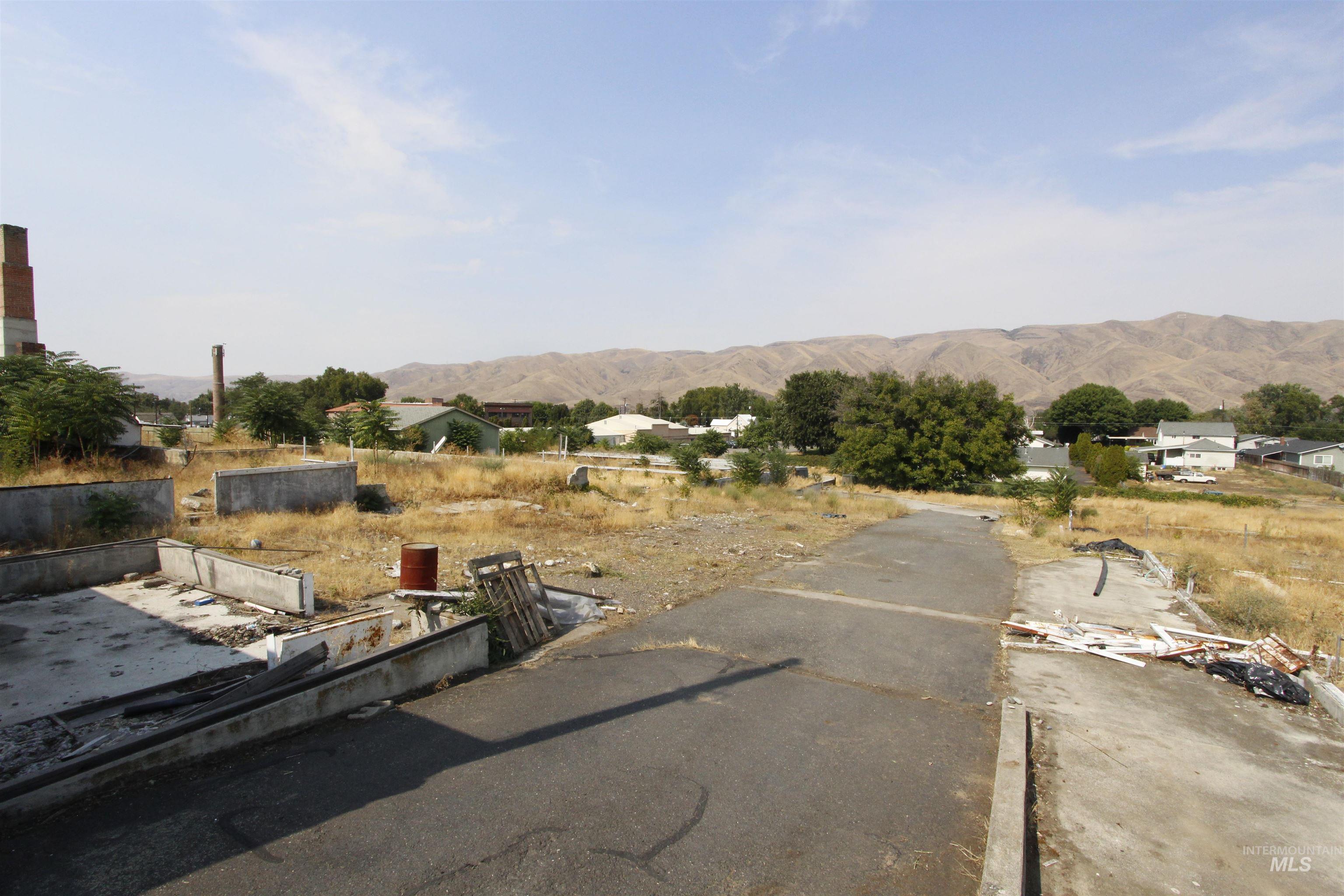 View of asphalt road featuring a mountain view