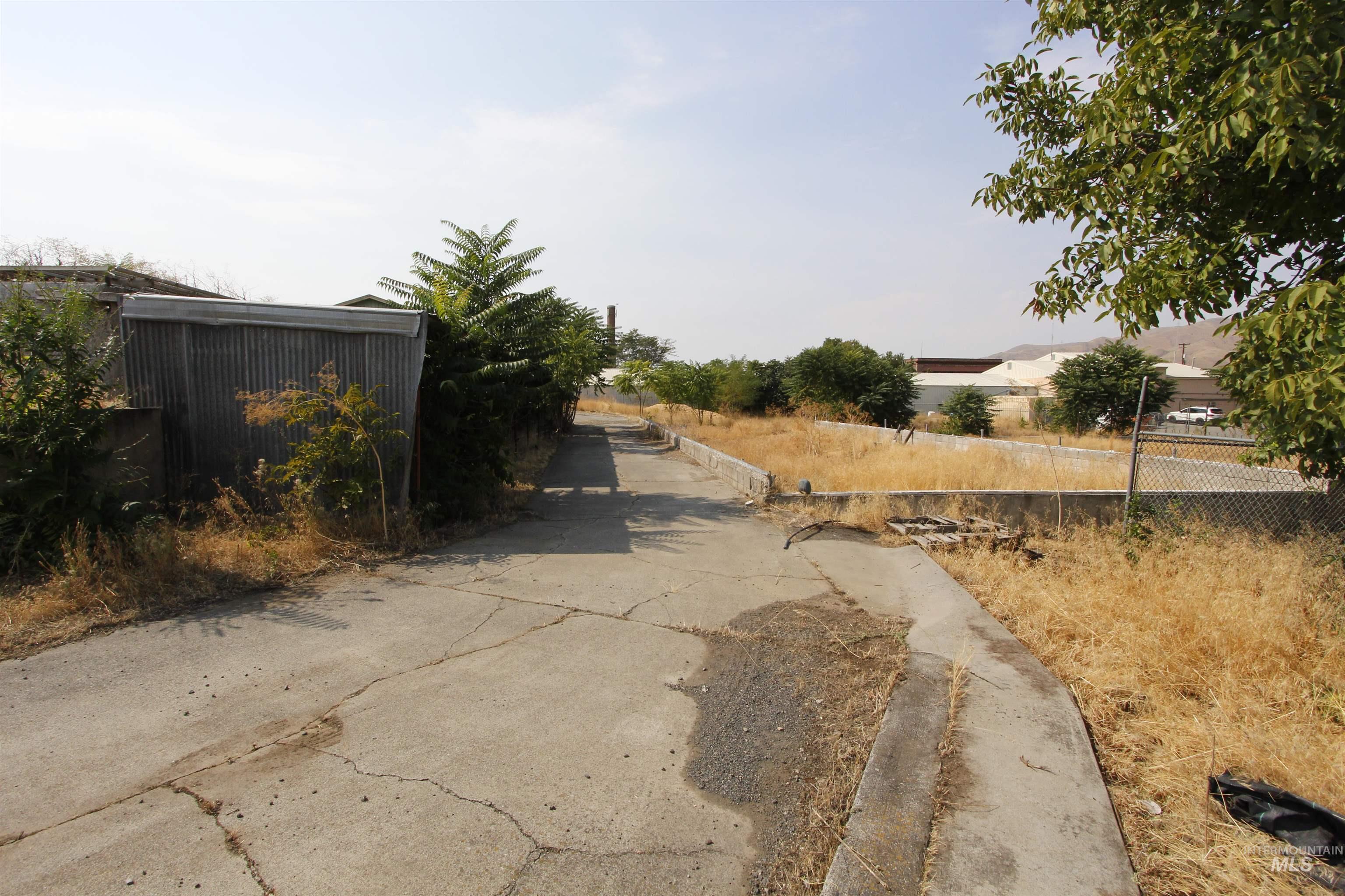 View of concrete road