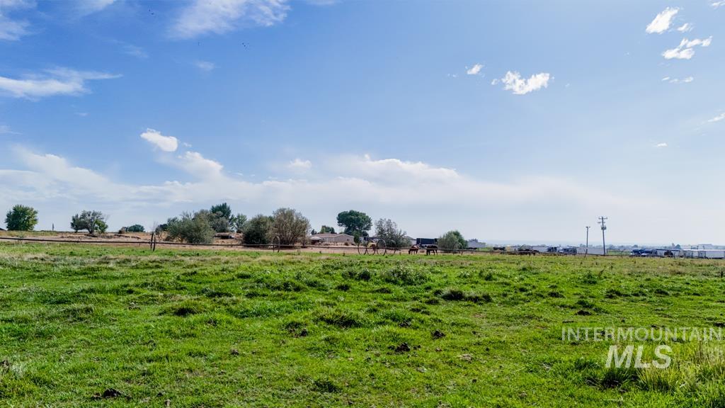 View of yard featuring a rural view