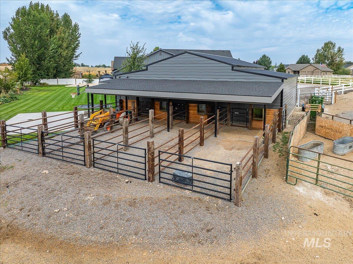 View of stable