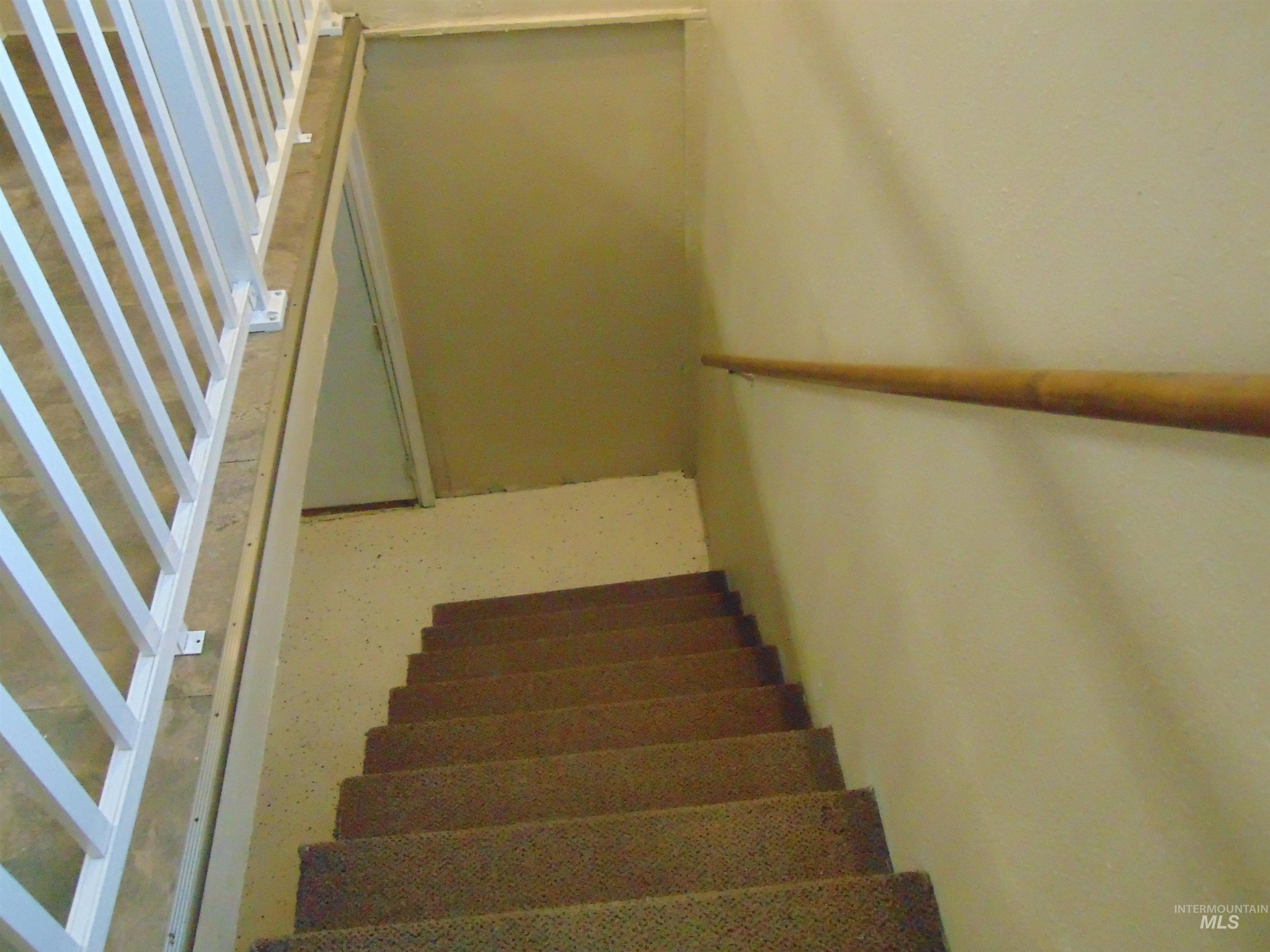 View of stairs