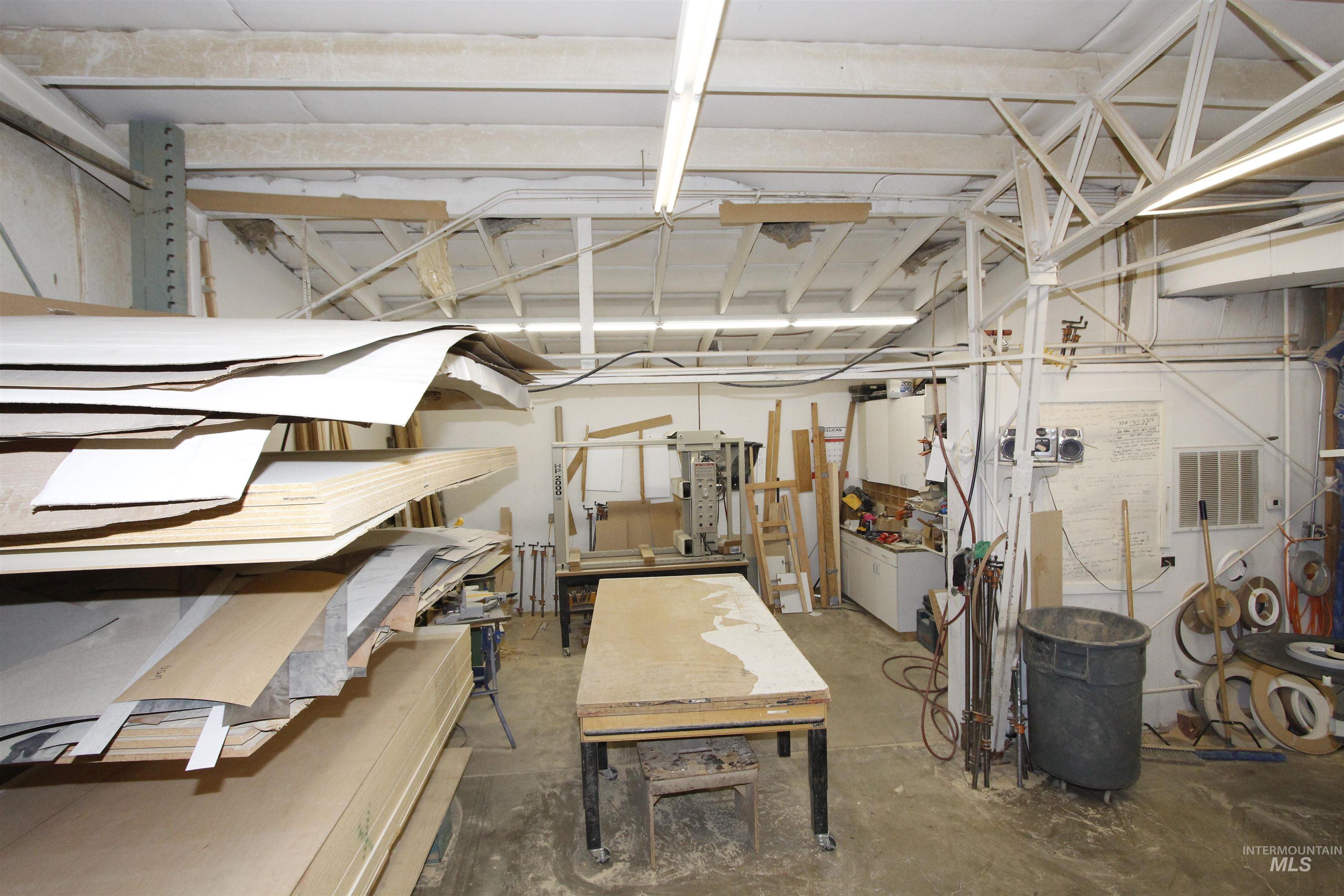 View of storage room