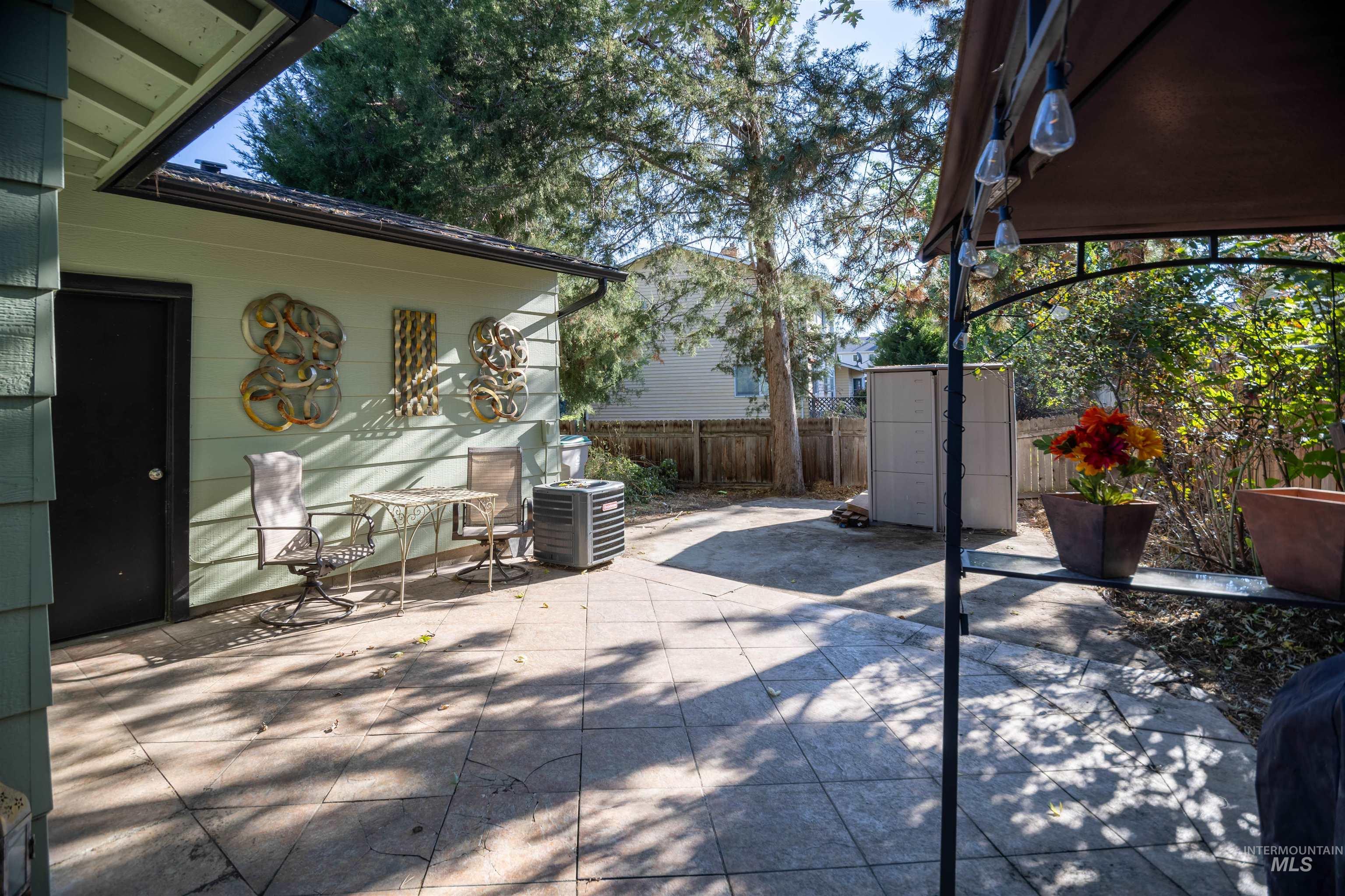 View of patio
