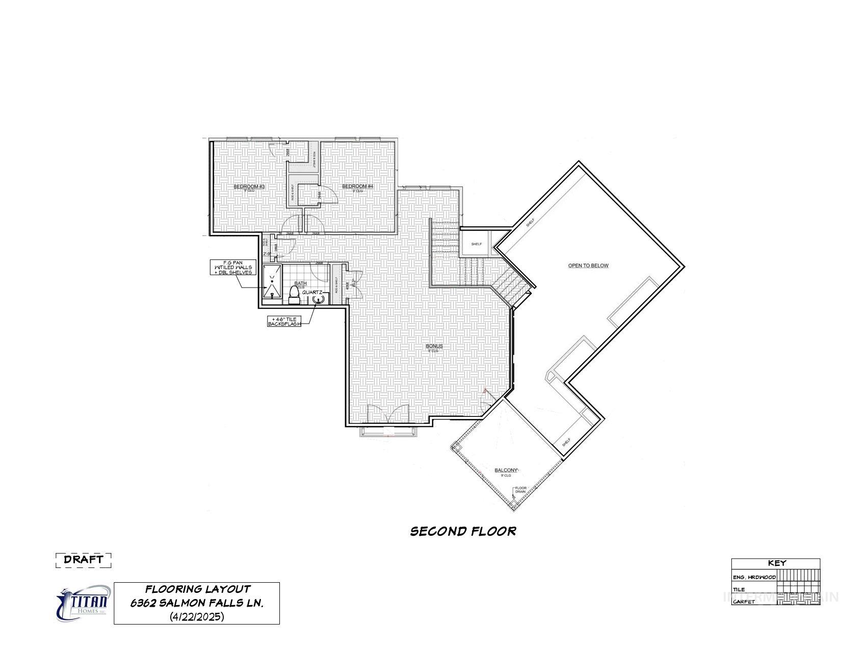 View of room layout