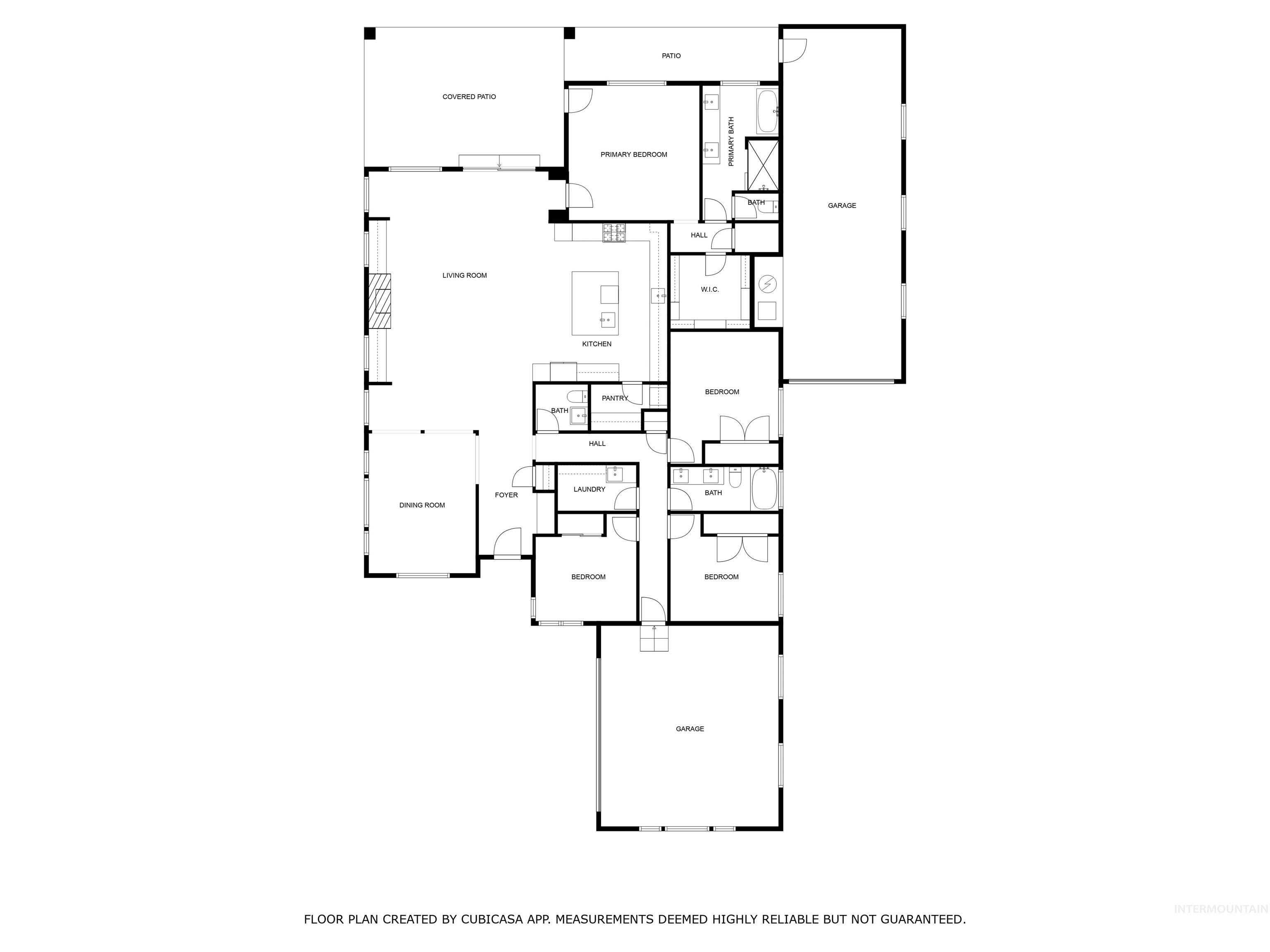 View of floor plan / room layout