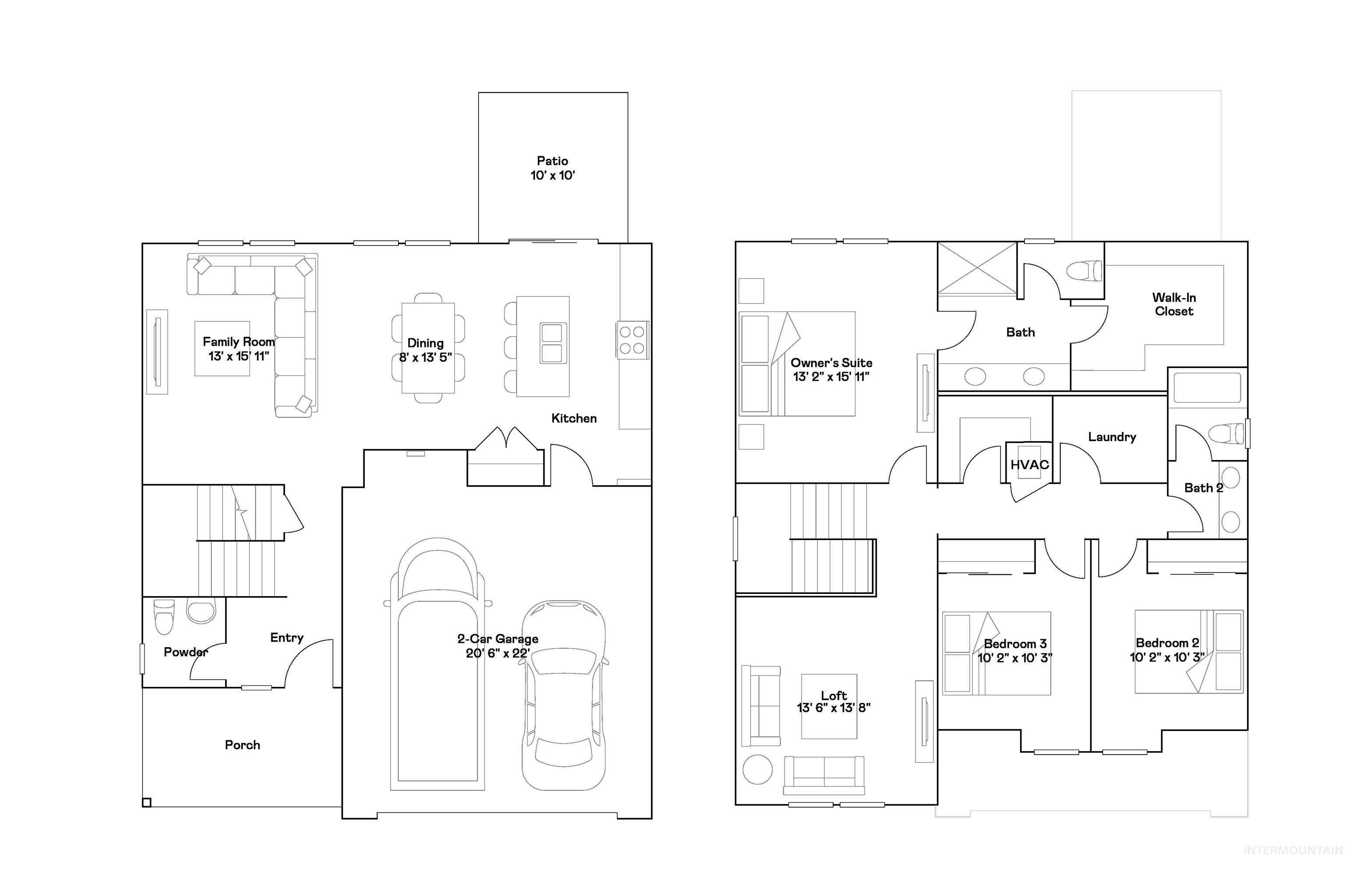 9110 W Inspirado St, Meridian, Idaho 83646, 3 Bedrooms, 2.5 Bathrooms, Residential For Sale, Price $468,900, 98961552