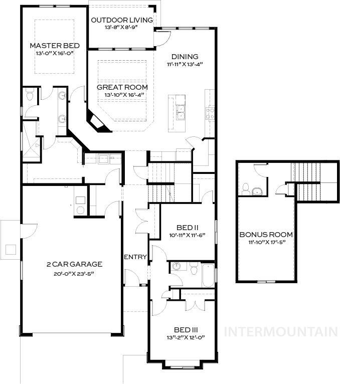 6604 N Good Dr., Eagle, Idaho 83629, 3 Bedrooms, 2.5 Bathrooms, Residential For Sale, Price $629,880, 98961590