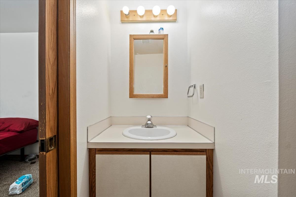 Ensuite bathroom with vanity