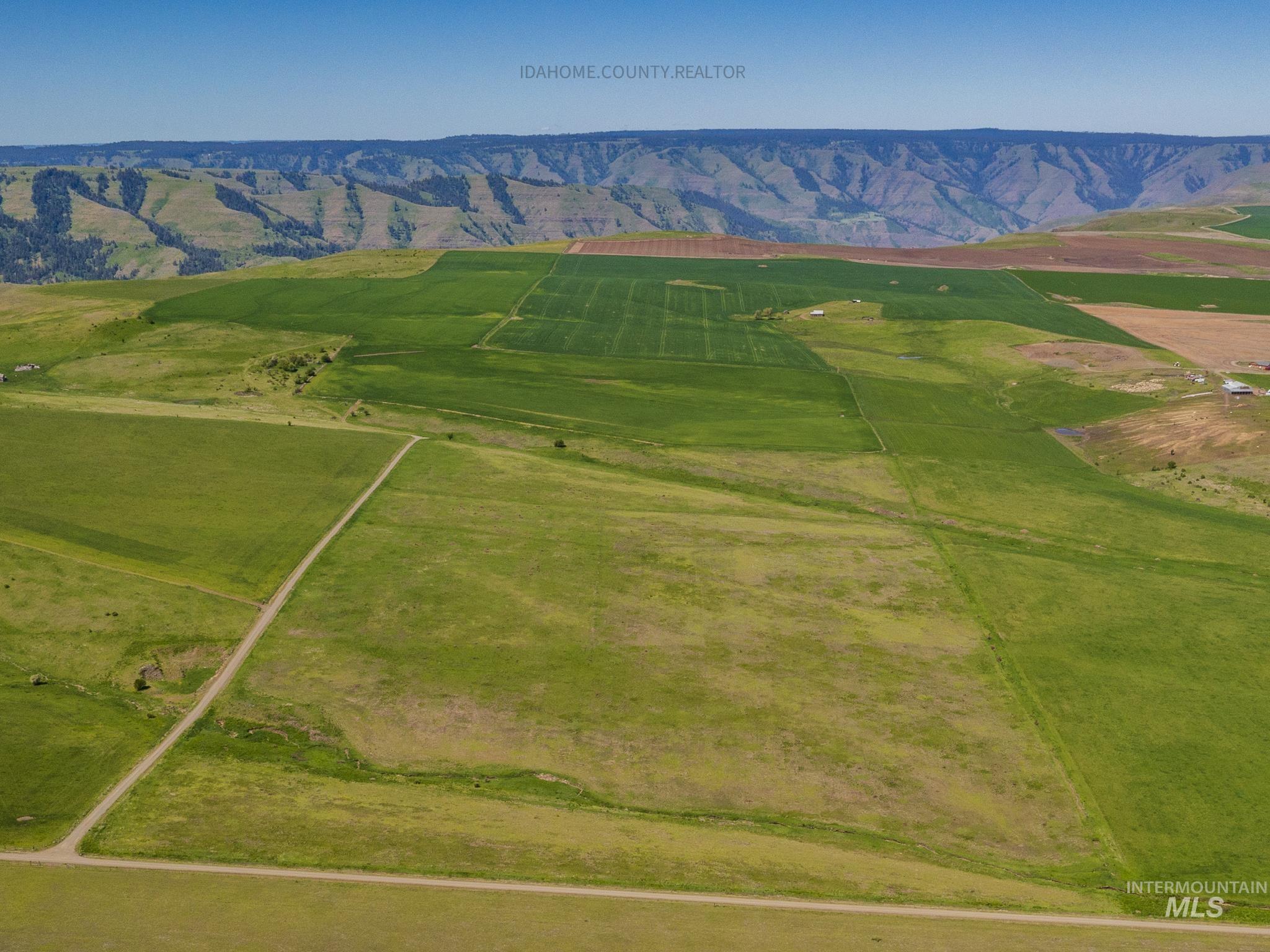 View of rural area with a mountainous background